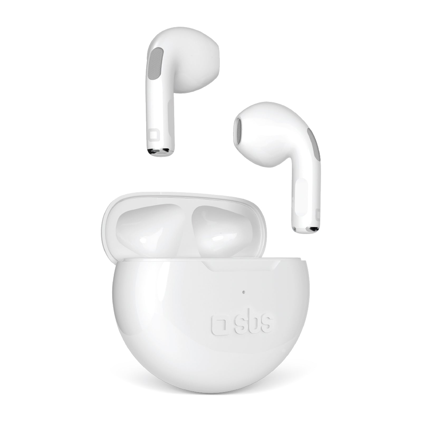 Mini Twin - Auriculares TWS con estuche de carga, controles táctiles y encendido automático