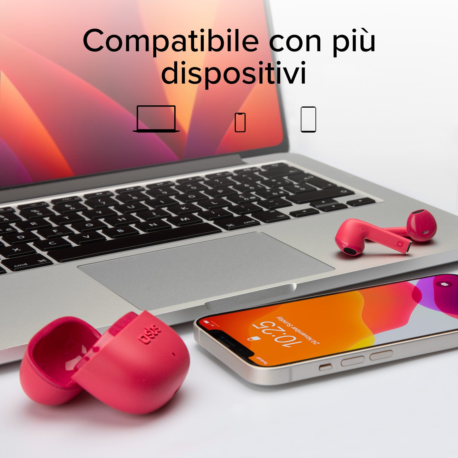 TWS One Color – kabellose Ohrhörer mit True-Wireless-Stereo-Technologie