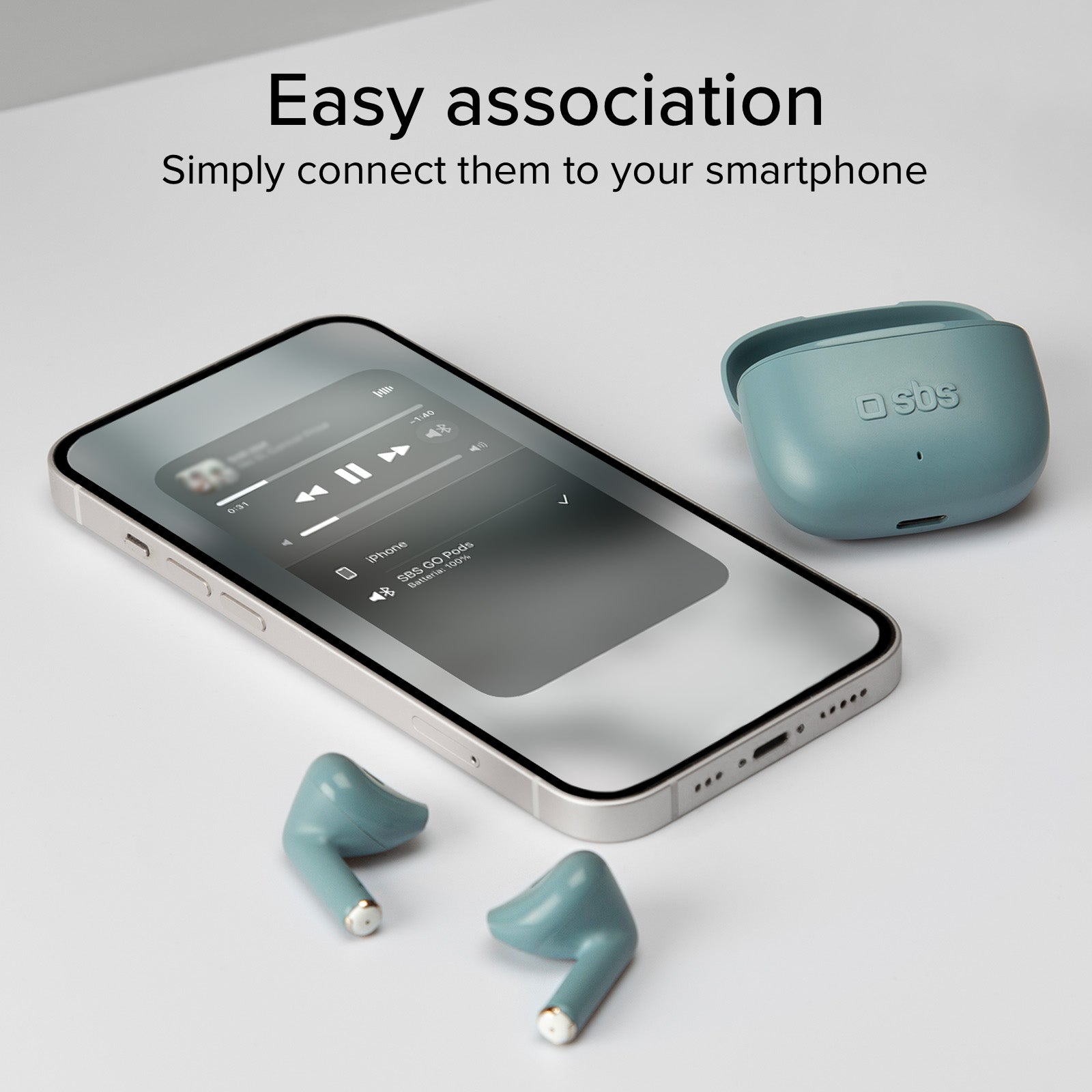 Semi-in-Ear-Ohrhörer TWS
