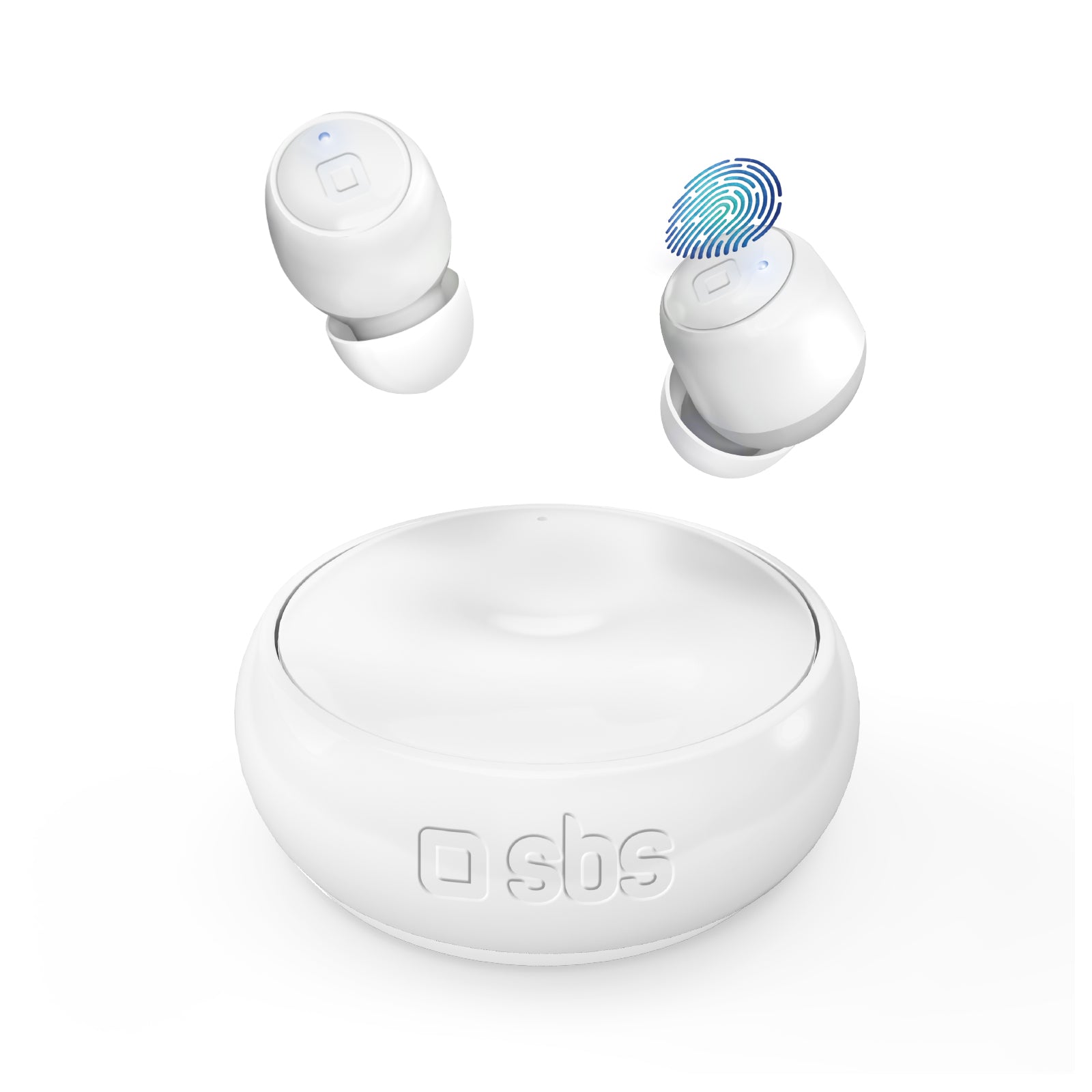 Twin Spin 360° - Auricolari TWS con custodia girevole a 360°