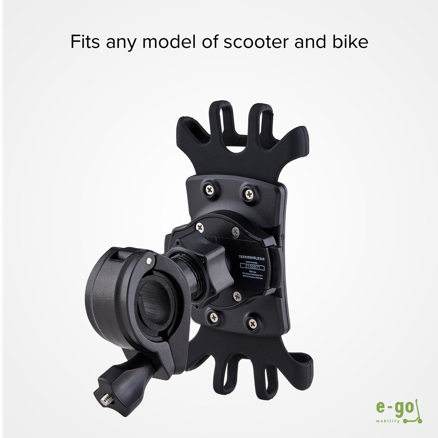 Soporte de móvil para bici y monopatín 360º