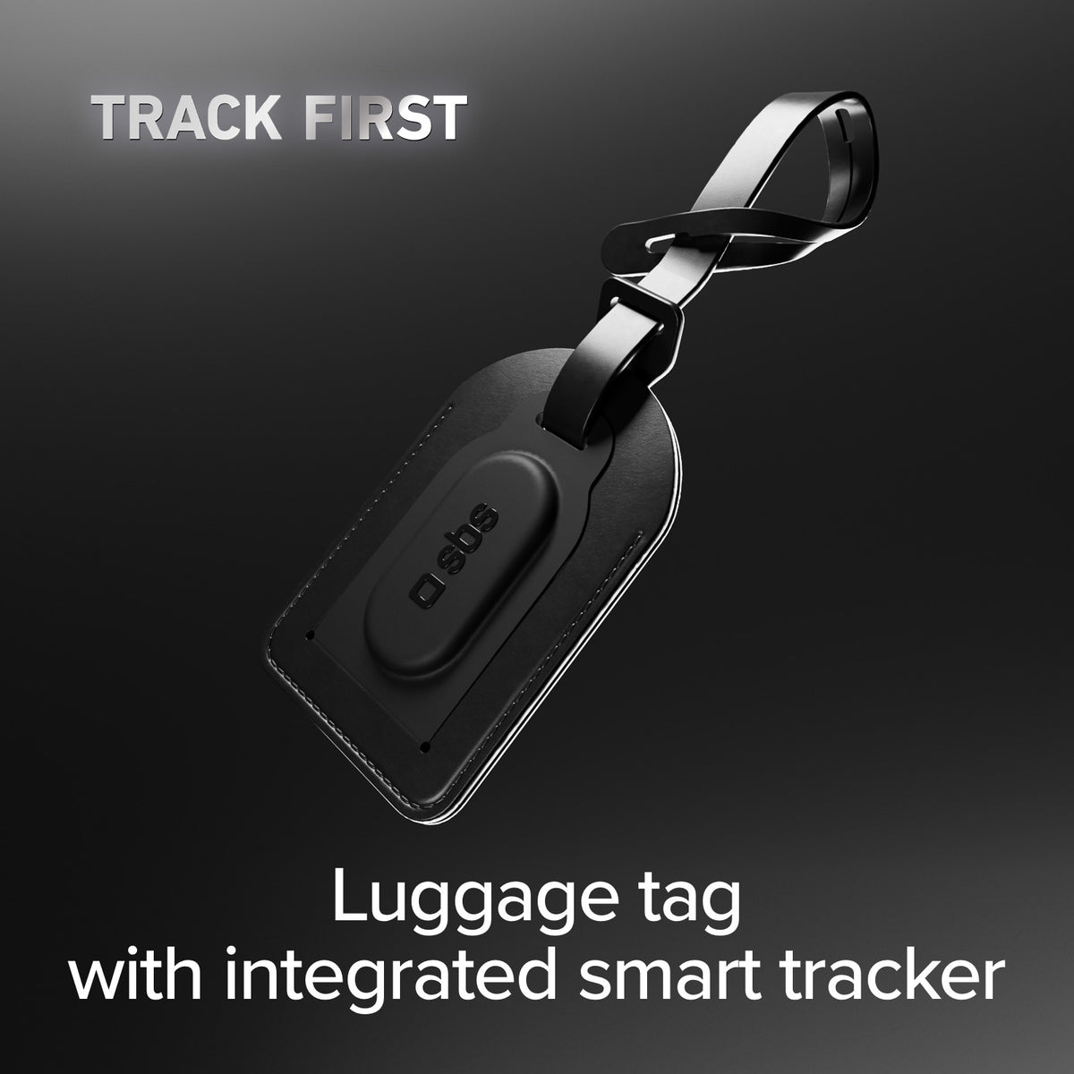 Track My Bag Kofferanhänger mit Tracker, kompatibel mit Apple Find My und Google Find Hub