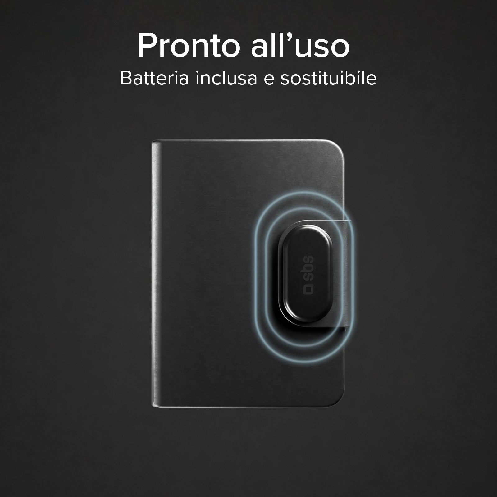 Porta passaporto Track My Passport con tracker Apple Find My e Google Find Hub