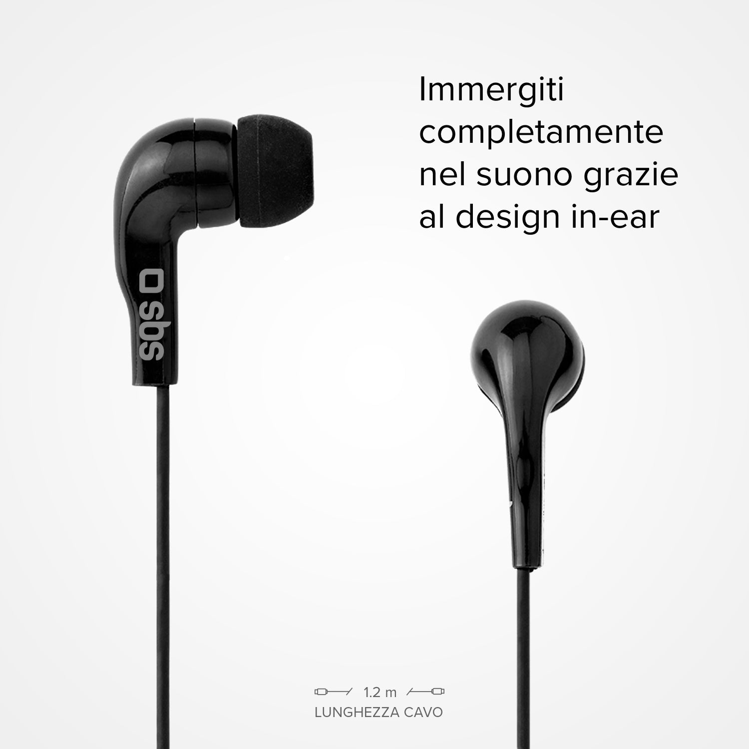 Kopfhörer mit Kabel, Stereo In-Ear Studio Mix 10, 3,5 mm Klinkenstecker mit Mikrofon und Taste zur Gesprächsannahme/ -beendigung