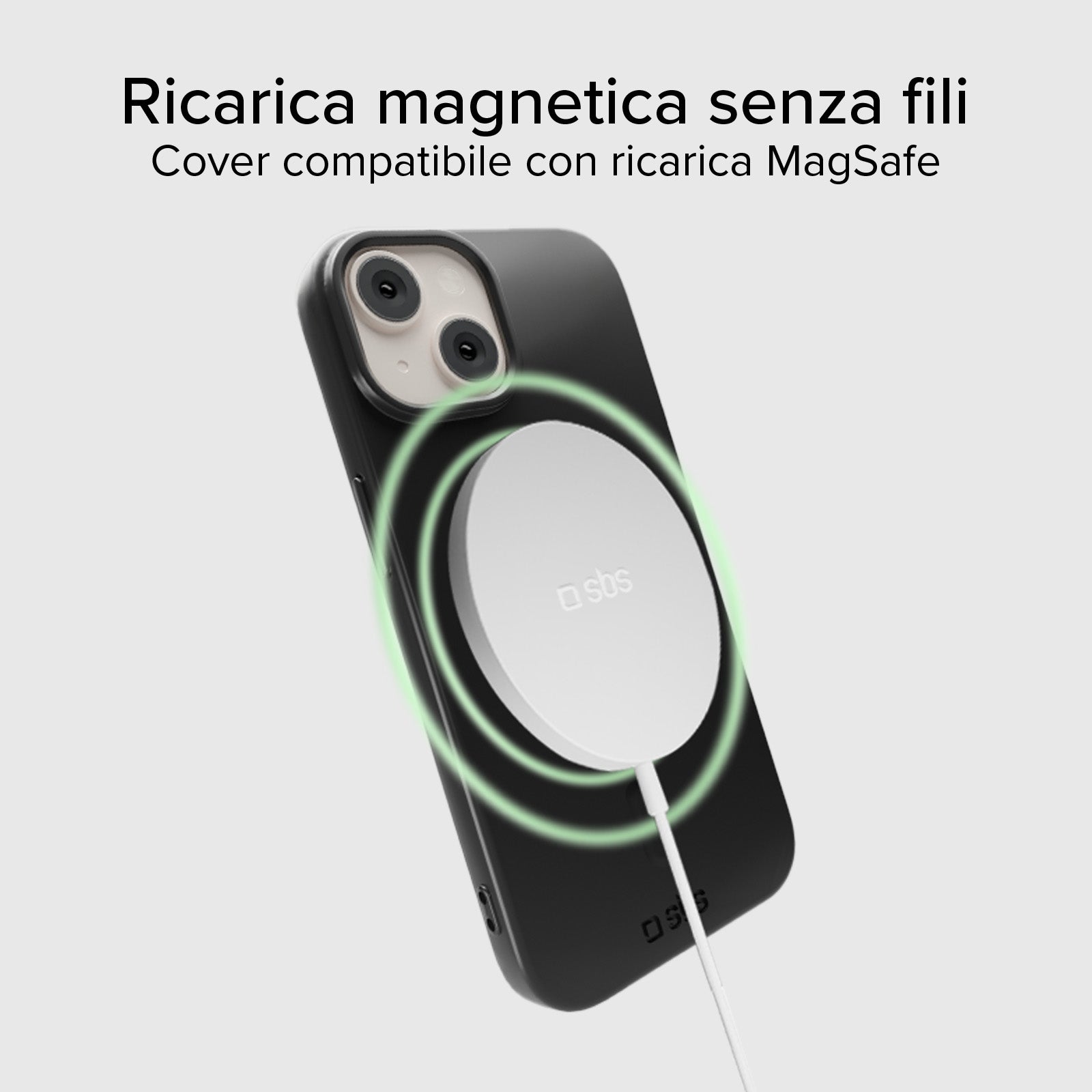 Instinct Mag - cover per iPhone 15 Plus morbida e compatibile con MagSafe