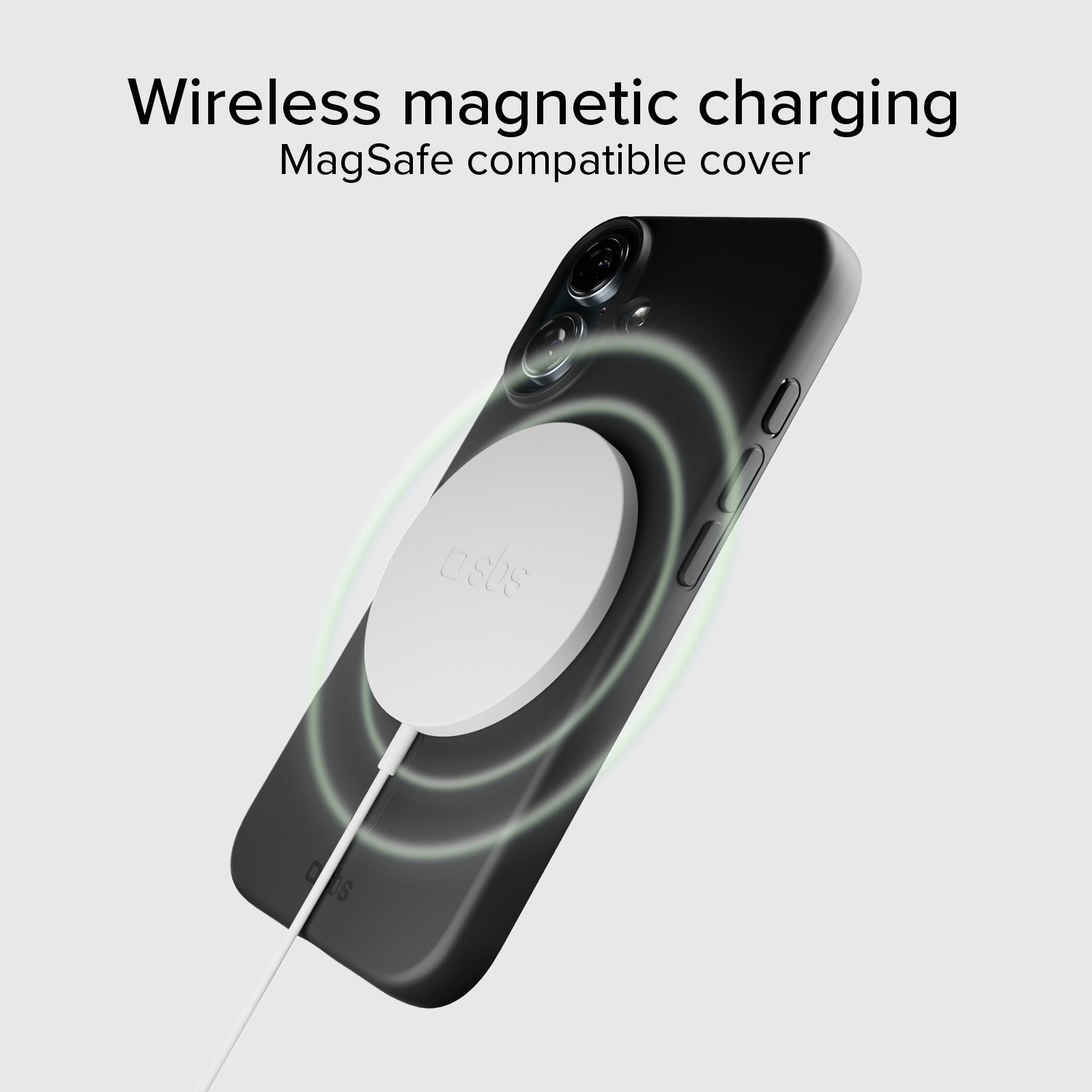 Instinct Mag - cover per iPhone 16 Plus morbida e compatibile con MagSafe