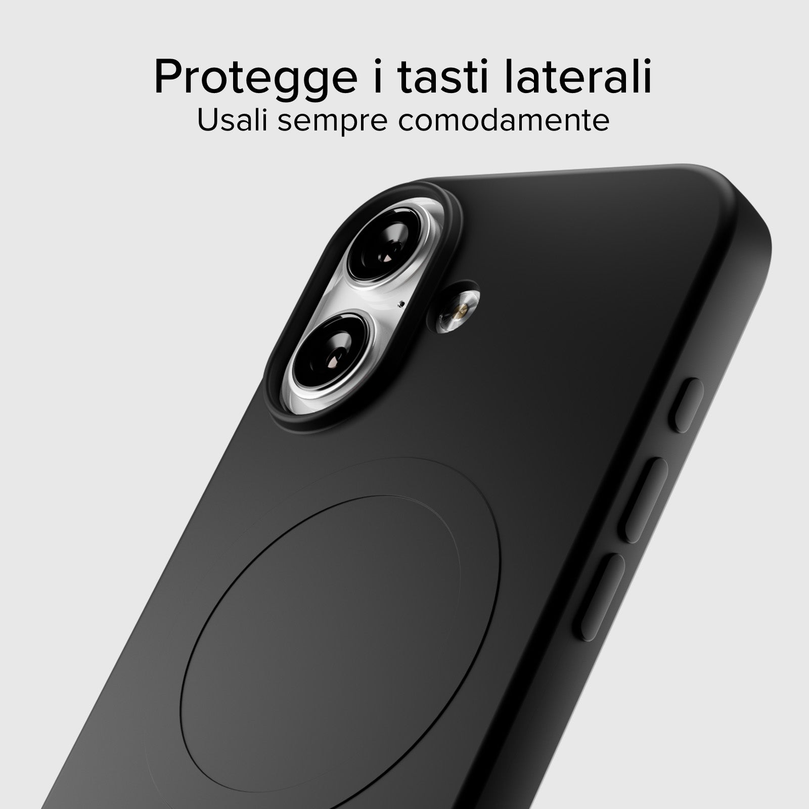 Instinct Mag - cover per iPhone 17 morbida e compatibile con MagSafe