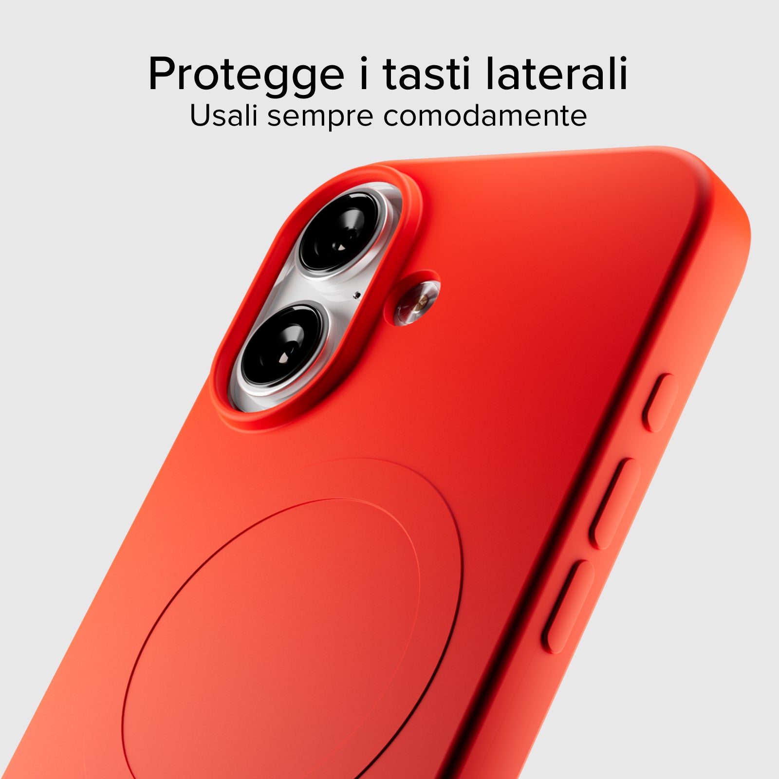 Instinct Mag - cover per iPhone 17 morbida e compatibile con MagSafe