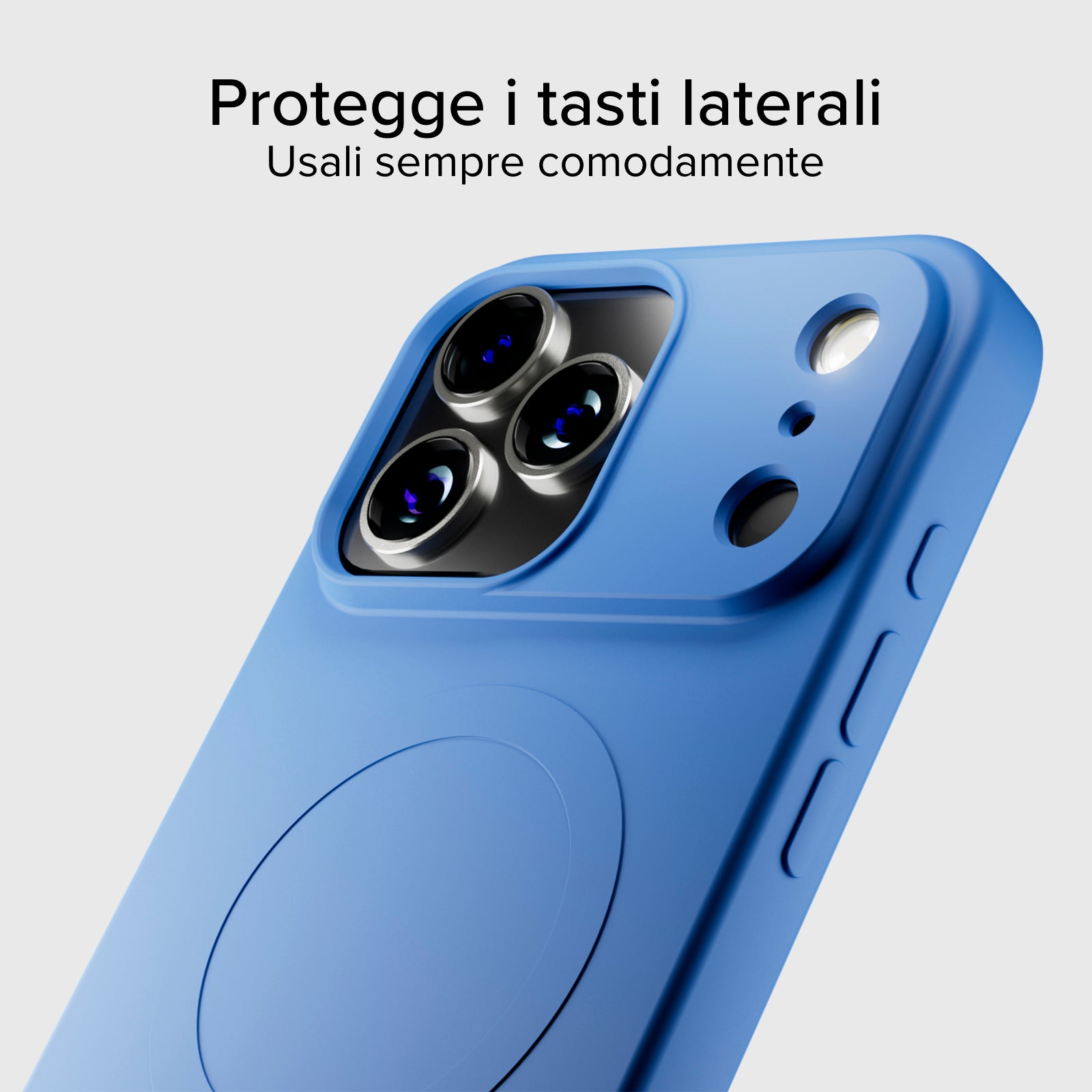 Instinct Mag - cover per iPhone 17 Pro Max morbida e compatibile con MagSafe