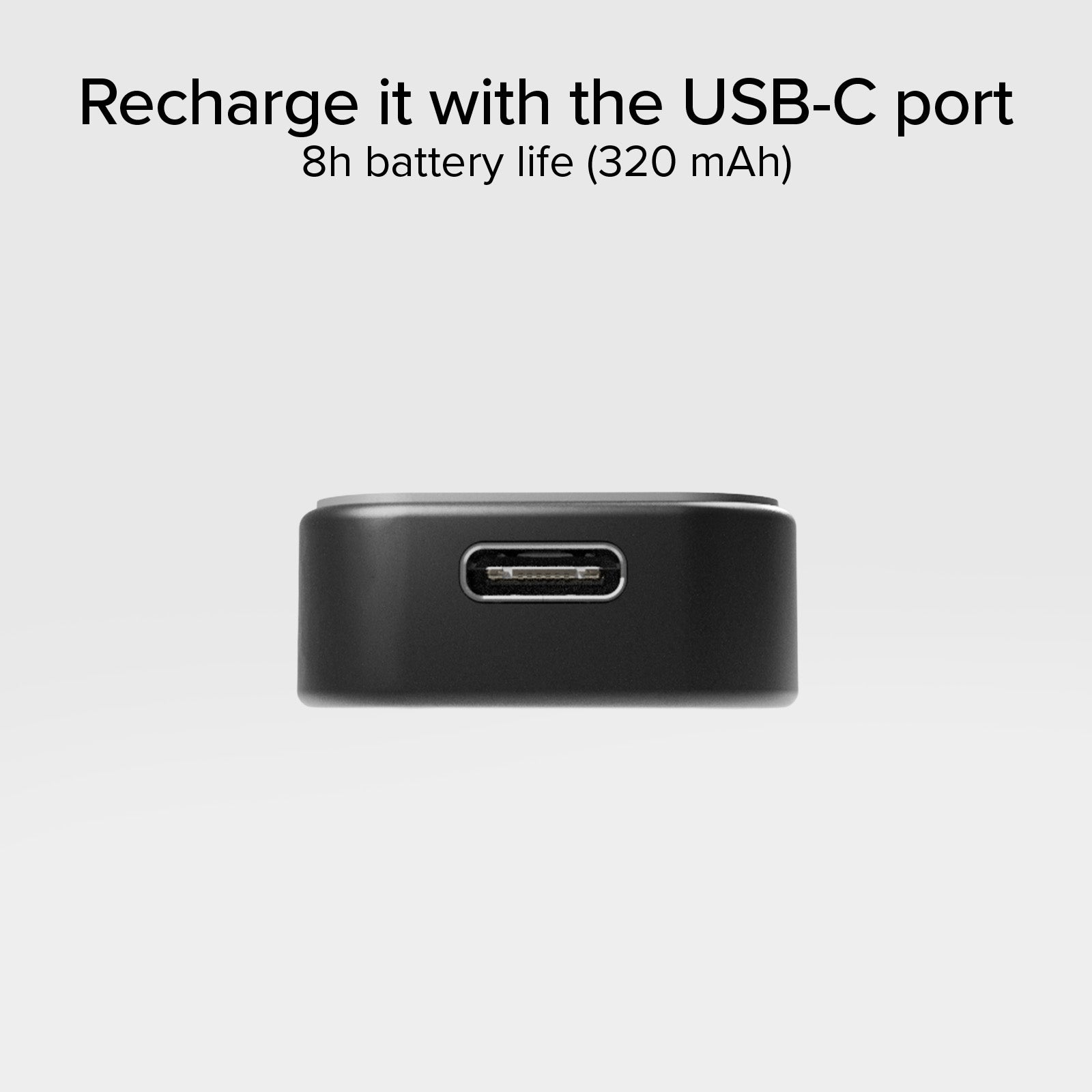 2-in-1 RX/TX wireless audio adapter with universal 3.5 mm jack