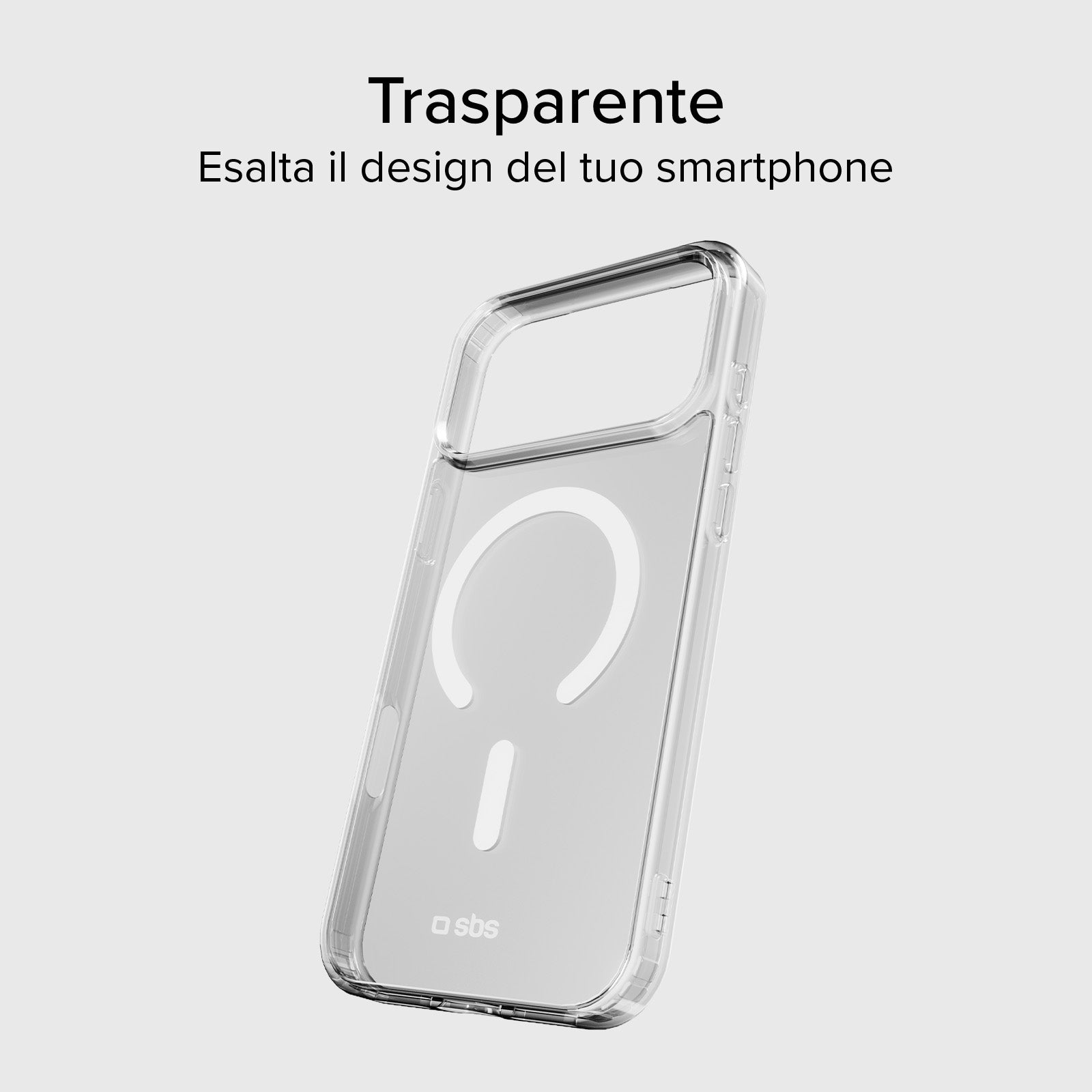 Transparente, dünne Hülle für iPhone 17 Pro, kompatibel mit MagSafe-Laden
