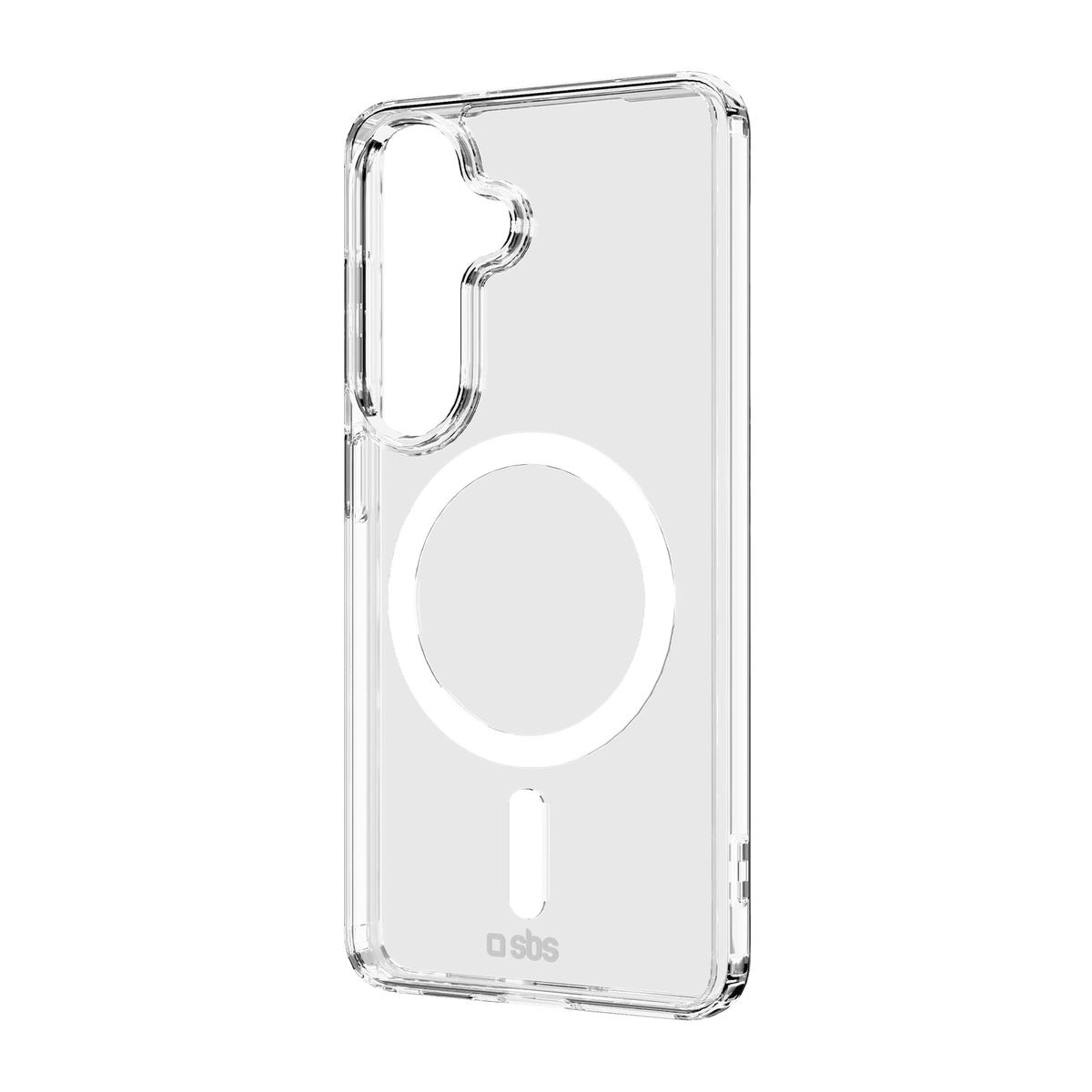 Cover rigida compatibile con ricarica wireless magnetica per Samsung S26