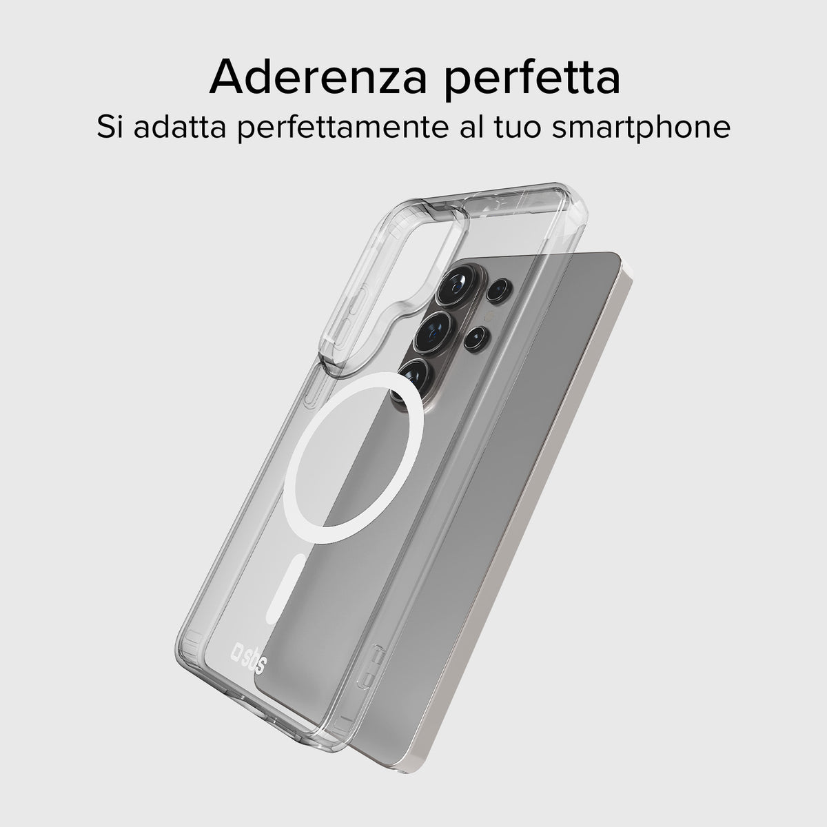 Cover rigida compatibile con ricarica wireless magnetica per Samsung S26 Ultra