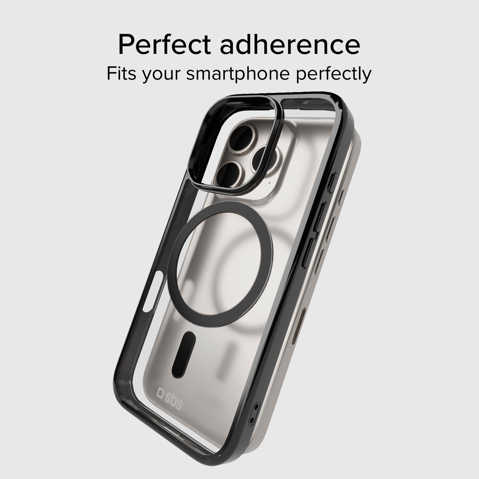 Cover per iPhone 16 Pro con bordi colorati compatibile con ricarica MagSafe