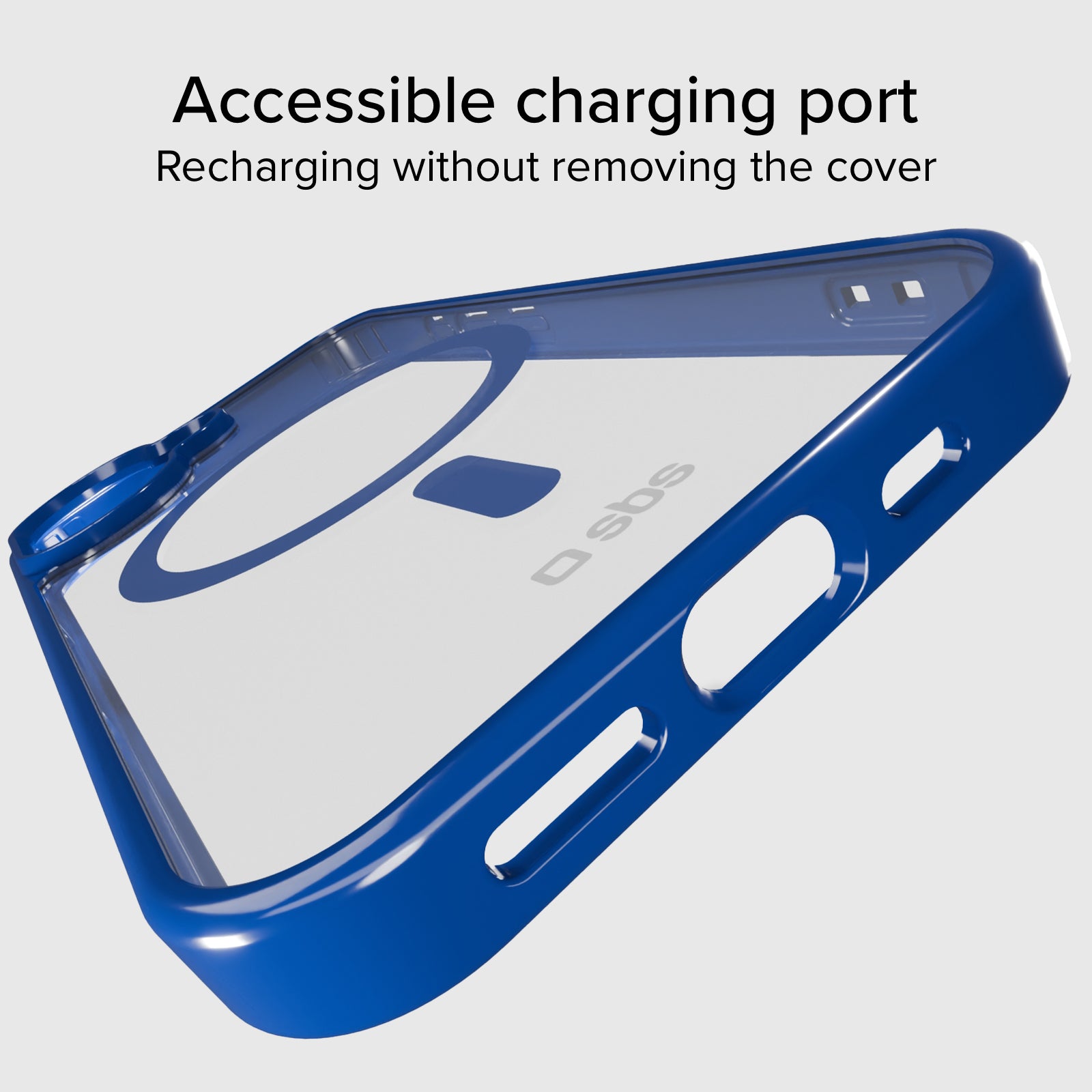Cover per iPhone 16 Plus con bordi colorati compatibile con ricarica MagSafe