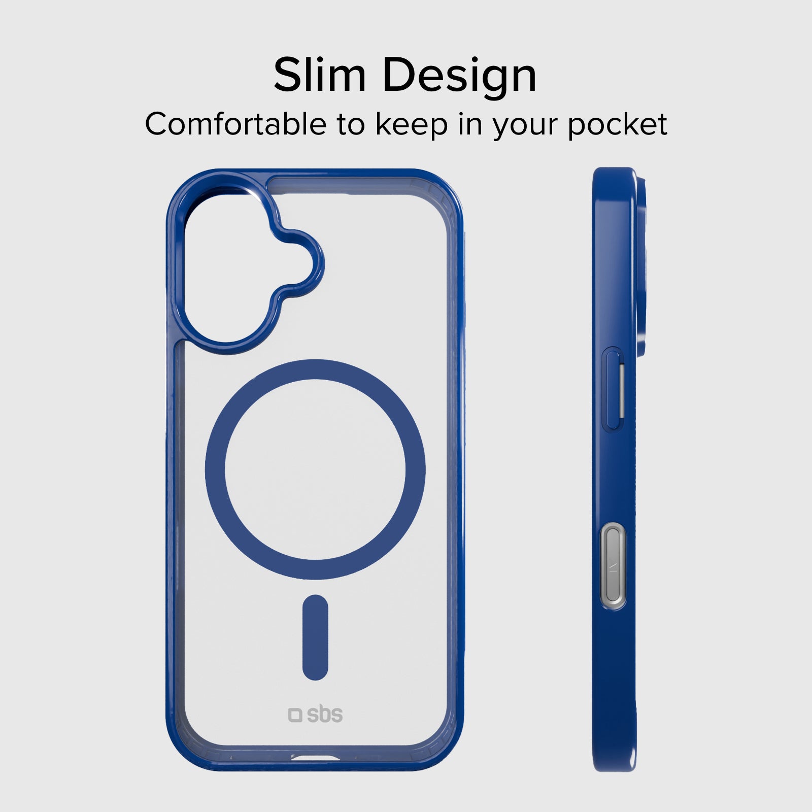 Cover per iPhone 16 Plus con bordi colorati compatibile con ricarica MagSafe