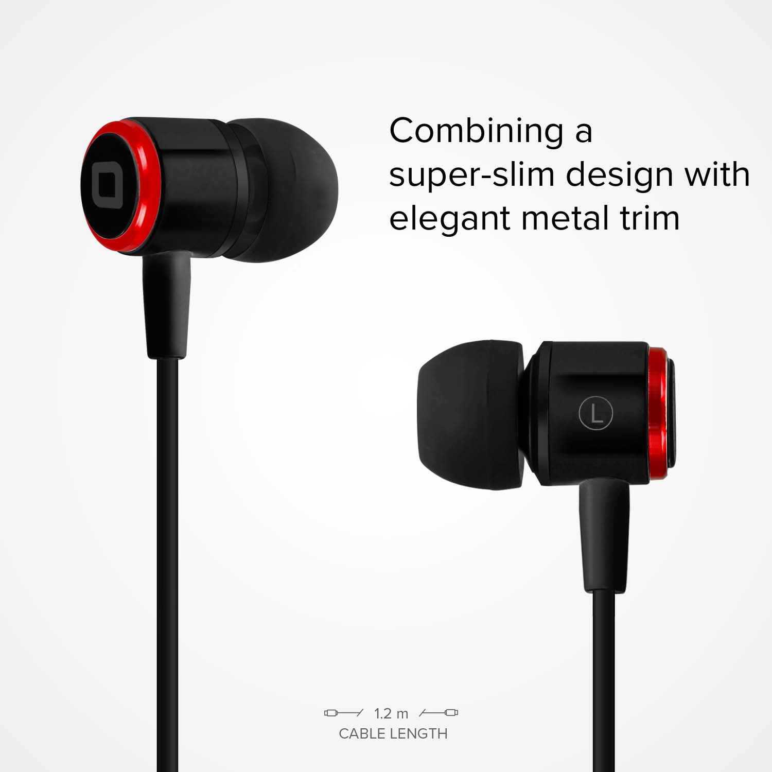 Auricolari filo stereo in-ear Studio Mix 100, jack 3,5 mm con microfono