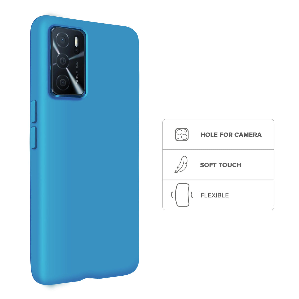 Étui Rainbow pour Oppo A16/A16s/A54 4G