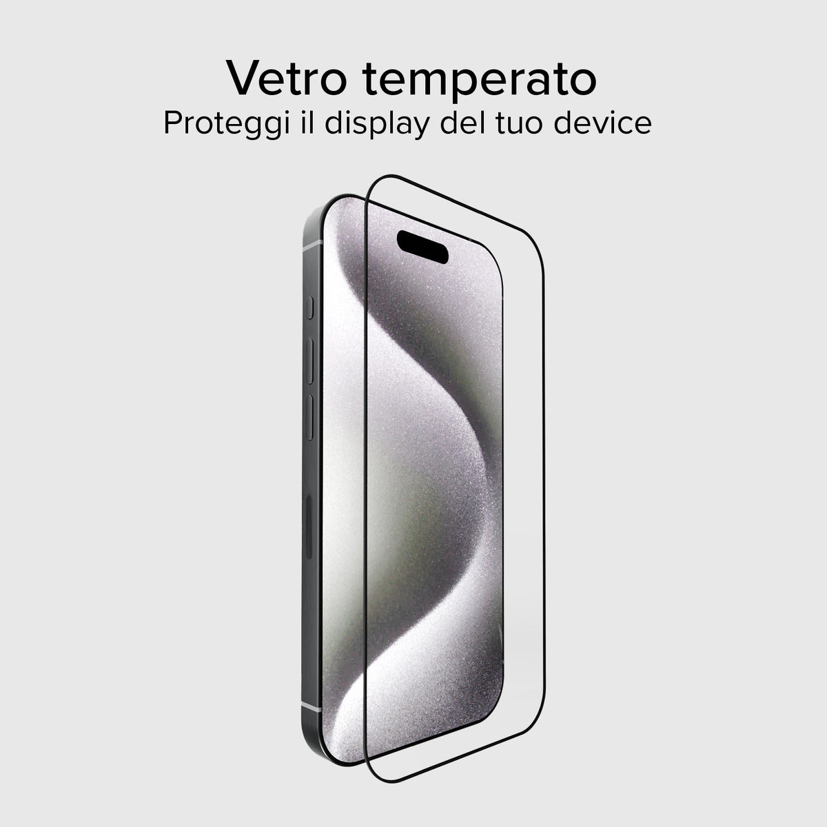Full Cover Glass Screen Protector for iPhone 15 Pro