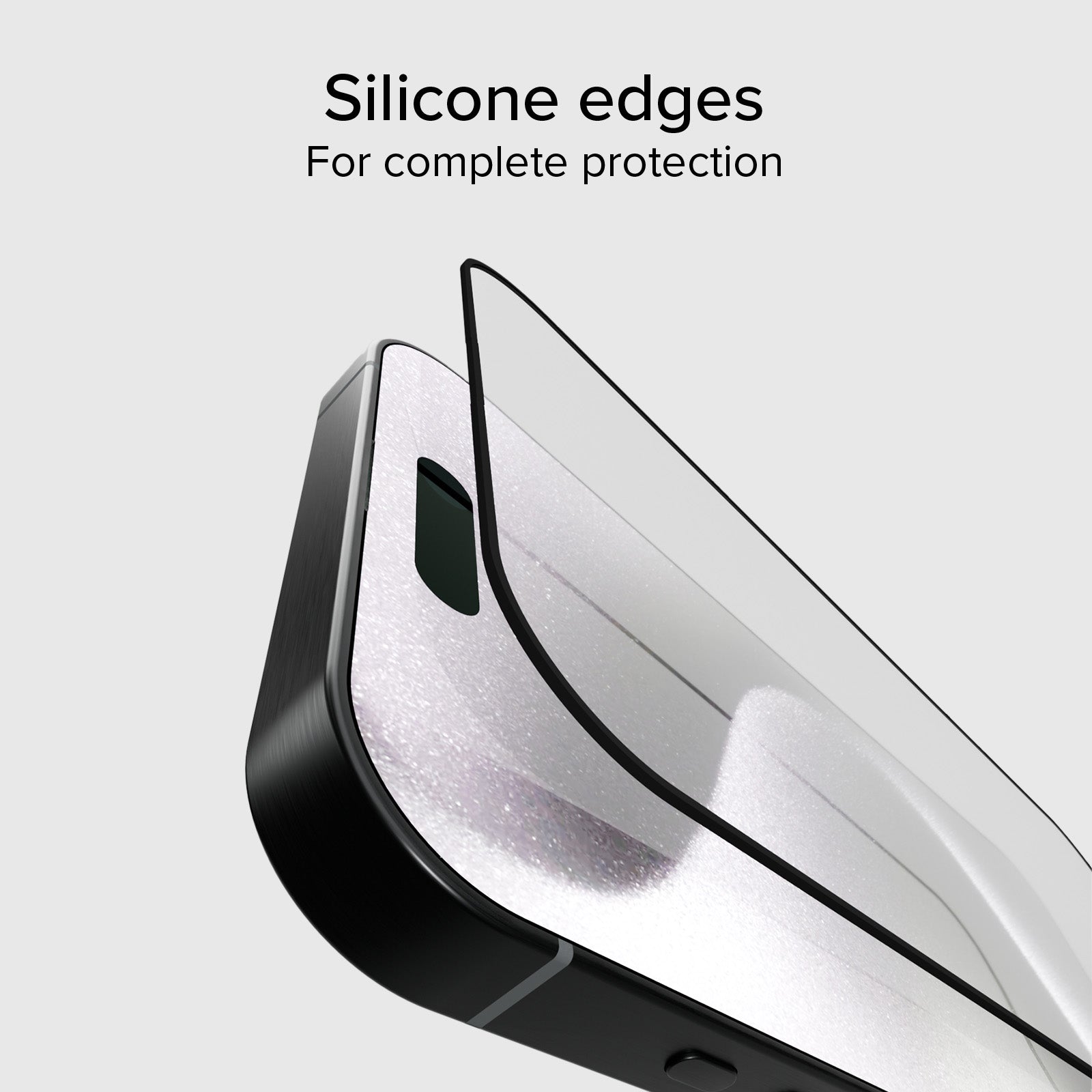 Glas Displayschutz Full Cover für iPhone 15 Pro Max
