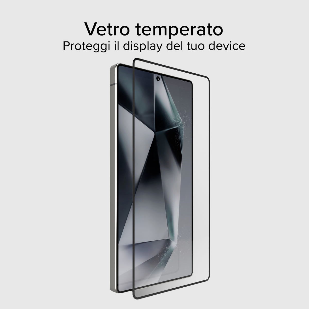 Glass screen protector Full Cover per Samsung Galaxy S25 Ultra