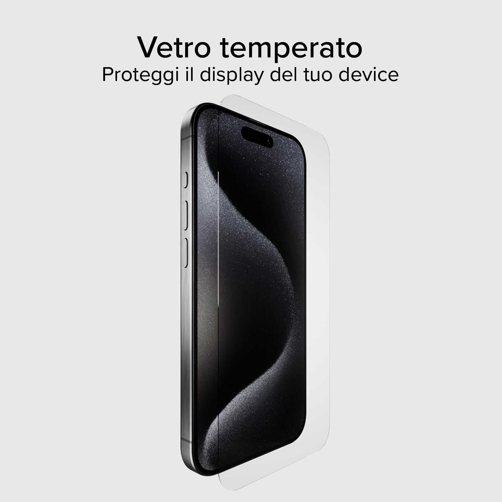 Glass screen protector per iPhone 15 Pro