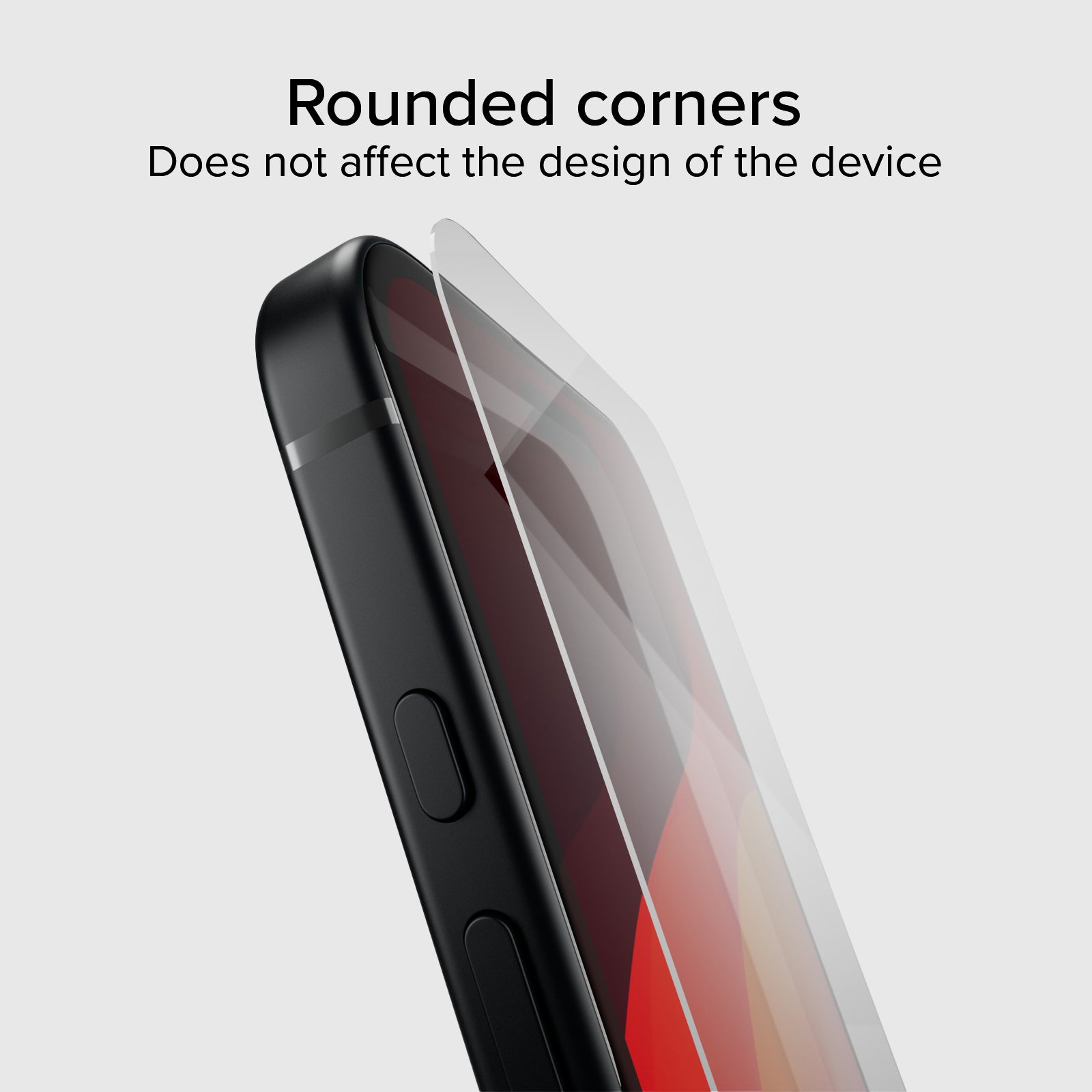 Glass screen protector per iPhone 16/15