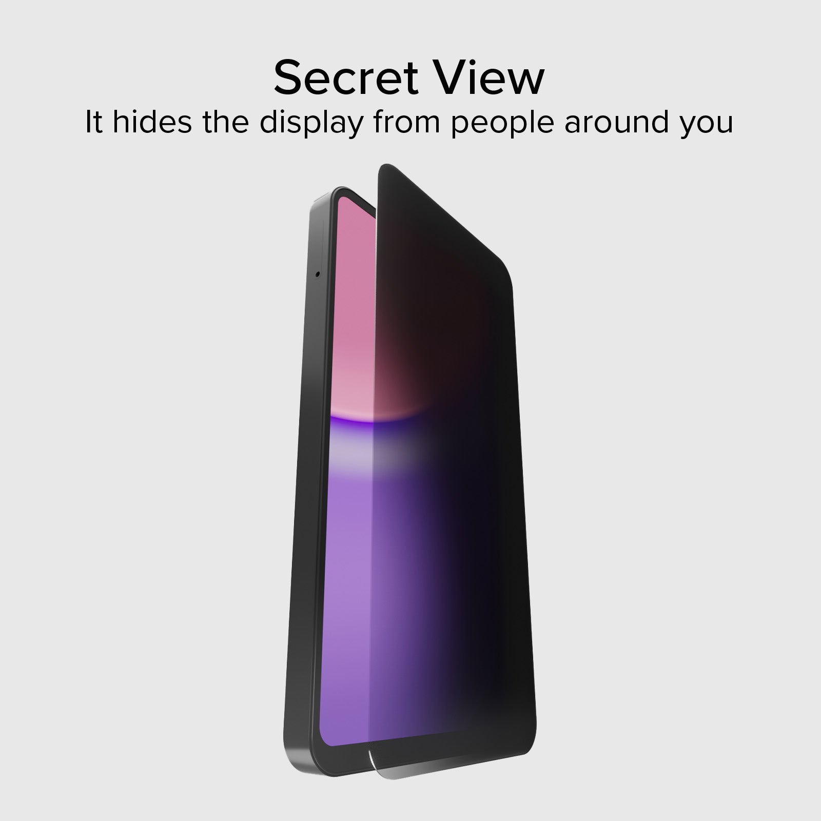 Protection d'écran en verre Full Cover Privacy pour Samsung A15