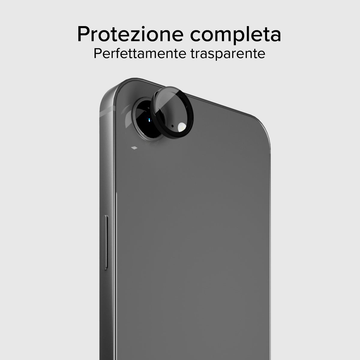 Single protective lenses for camera