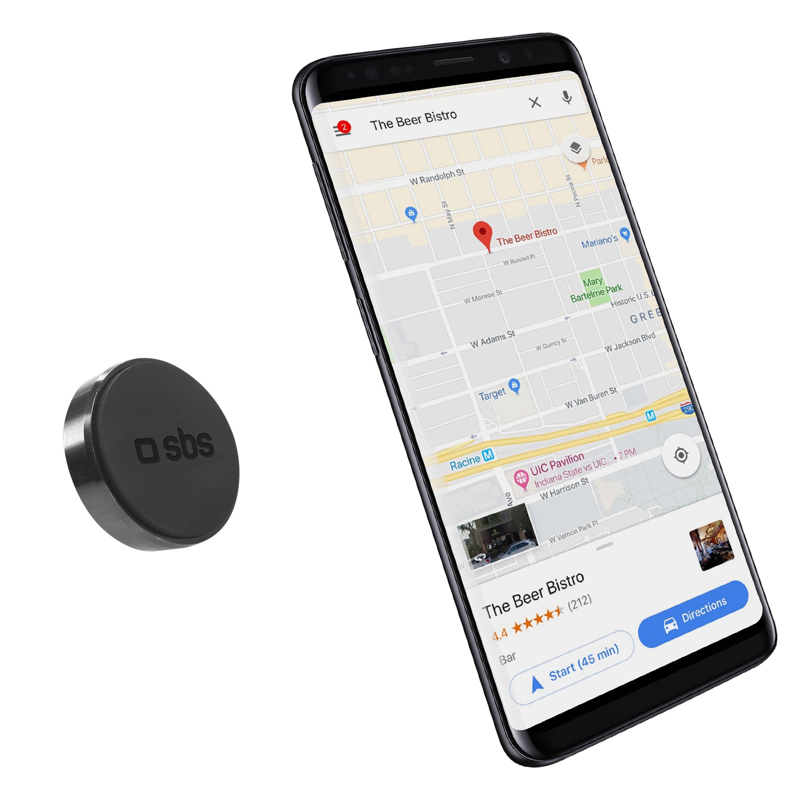 Auto-Magnethalterung Tiny zum Kleben