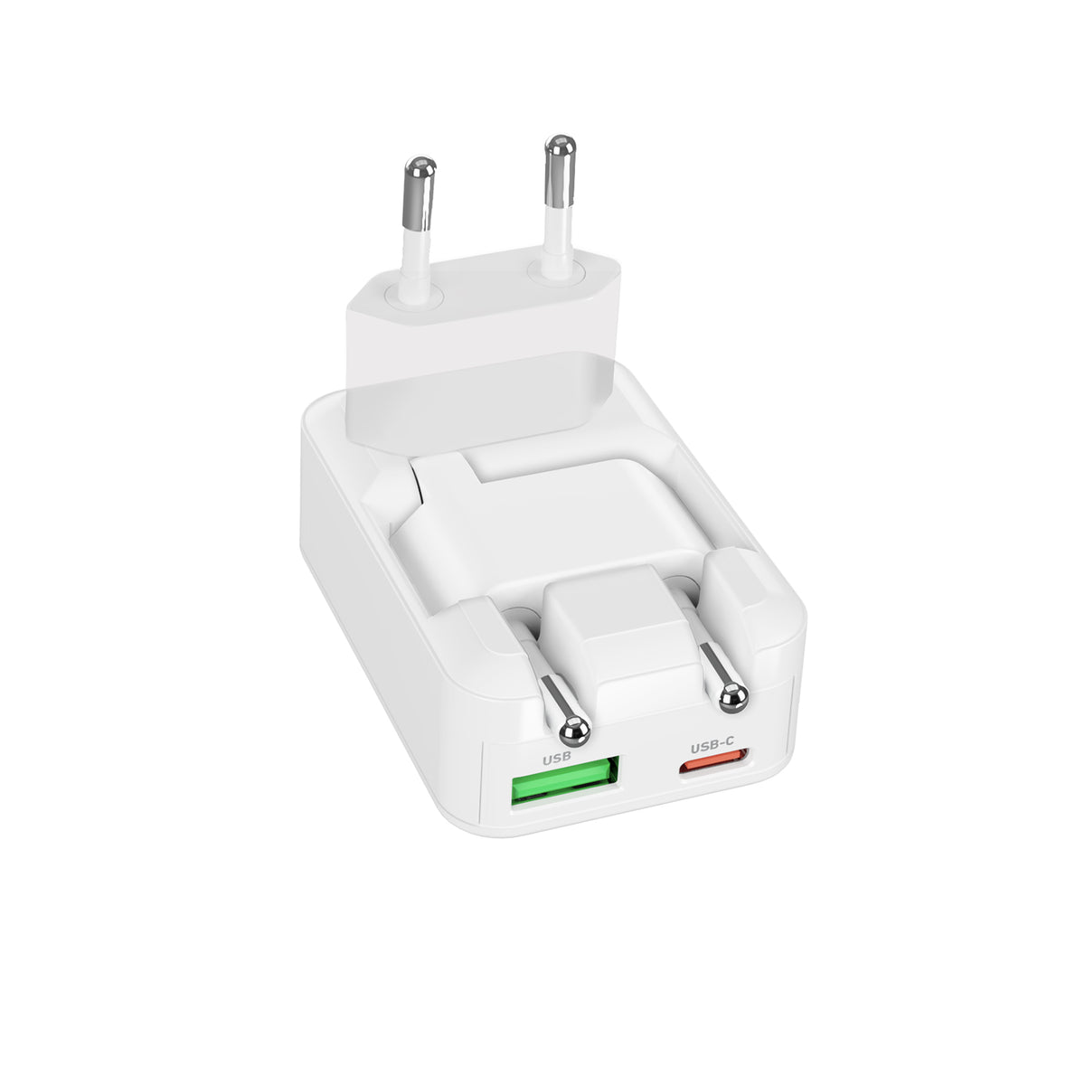 Caricatore da Parete Flexi Wall Charger 45W con Spina Pieghevole