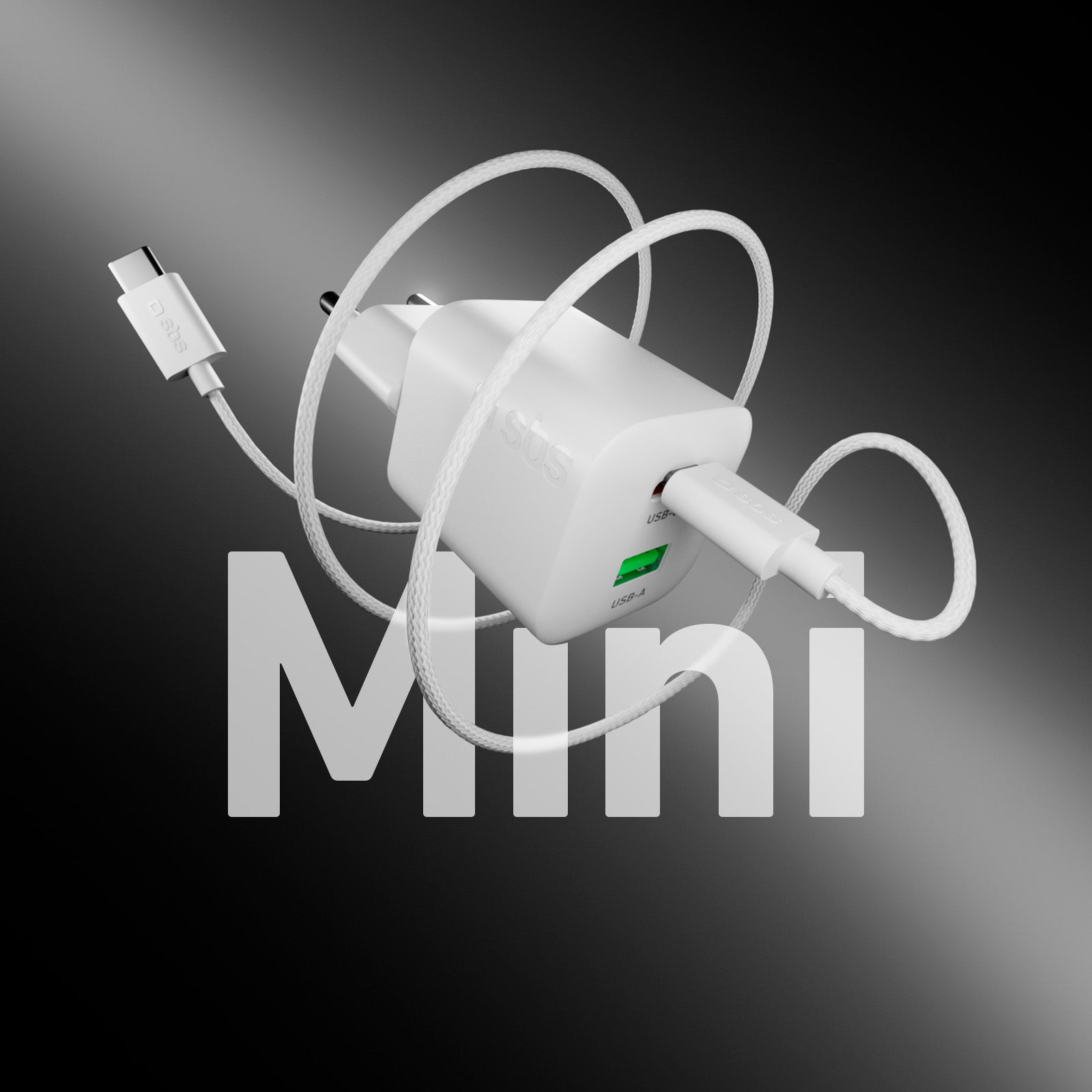 Kit caricatore 30W GaN con cavo USB‑C 1.5m