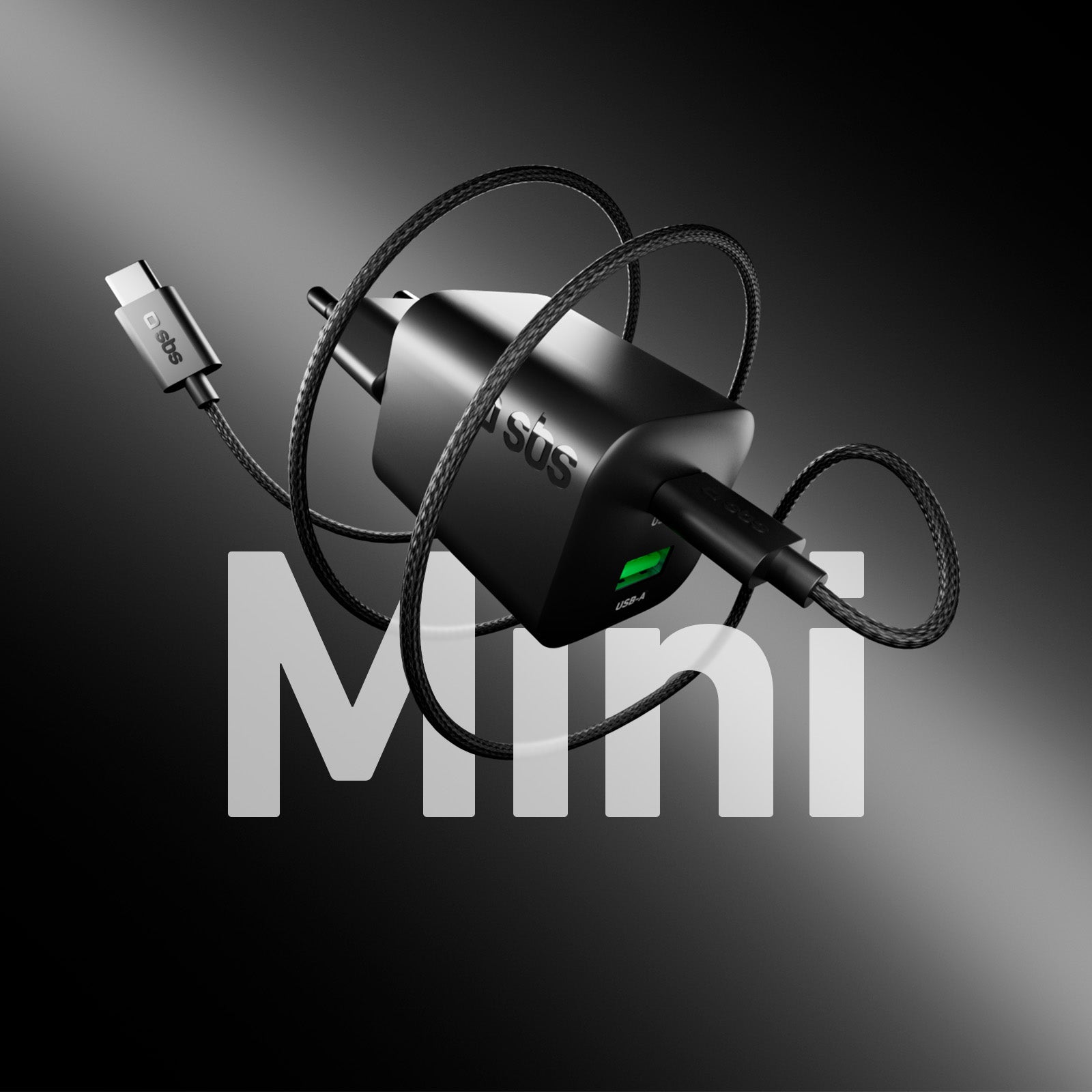 65W GaN Power Delivery Wandladegerät-Set mit USB-C-Kabel 1,5 m für schnelles Laden