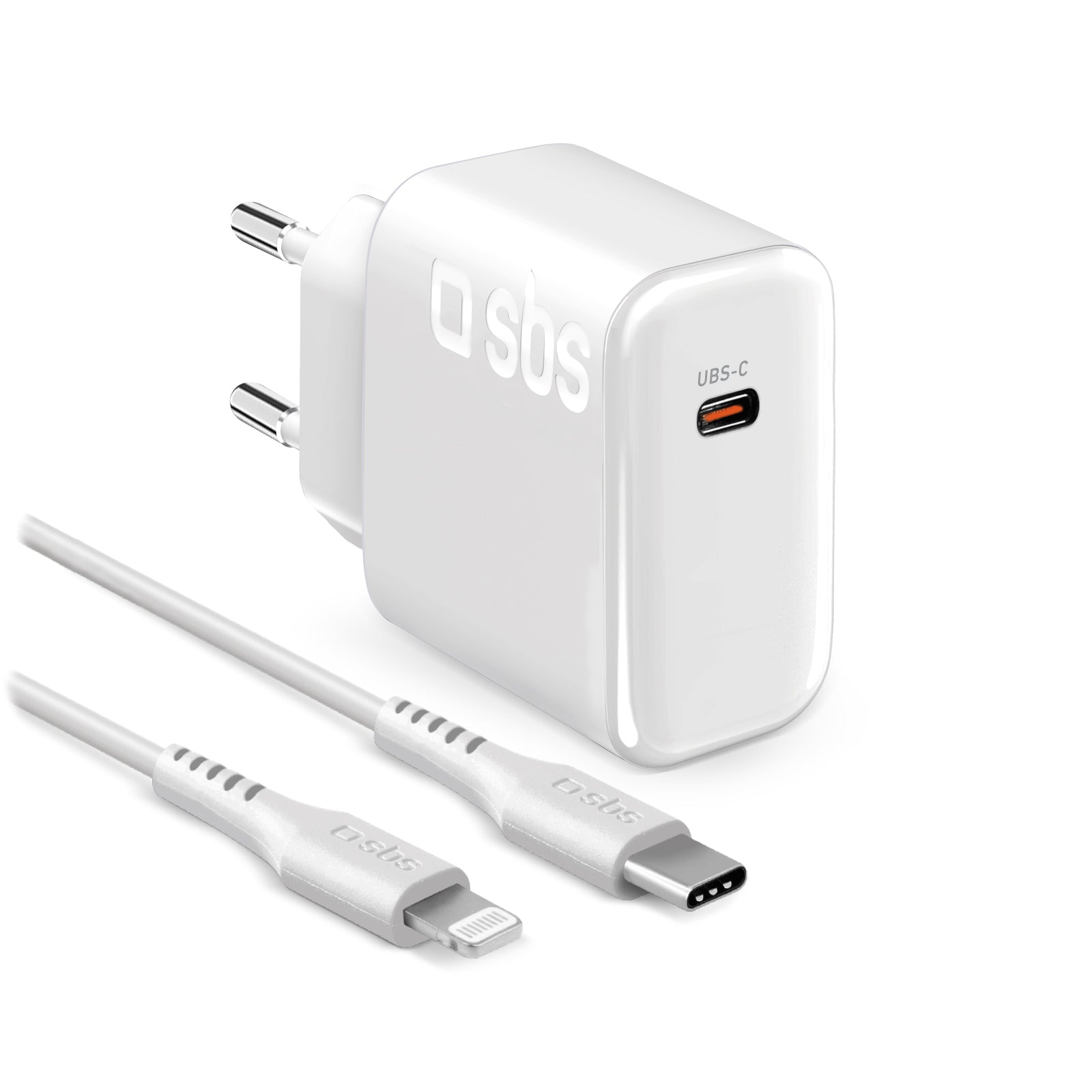 Kit caricatore da parete 20W Made for iPhone (MFi), adatto per MacBook Neo