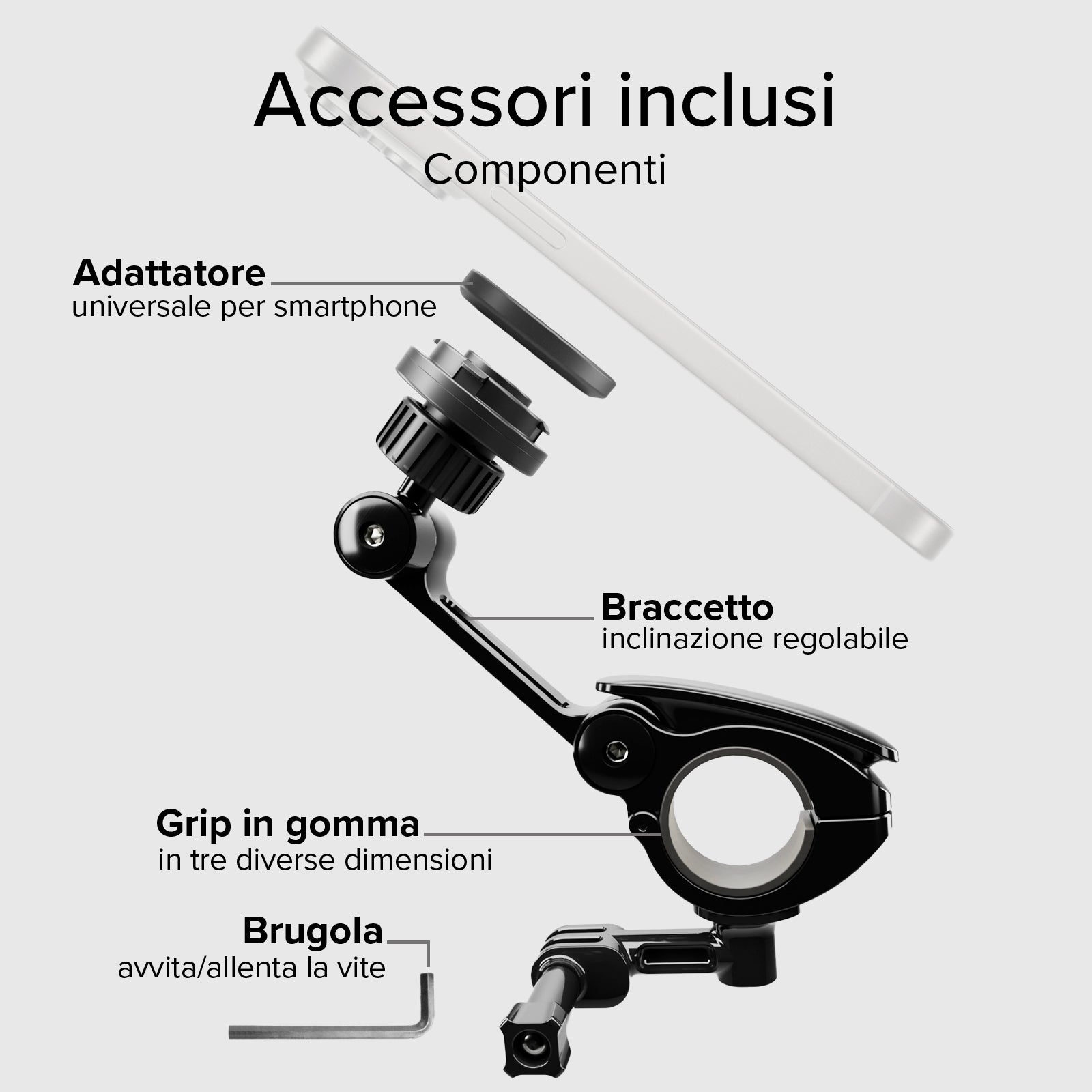 Soporte para teléfonos inteligentes Lock Pro