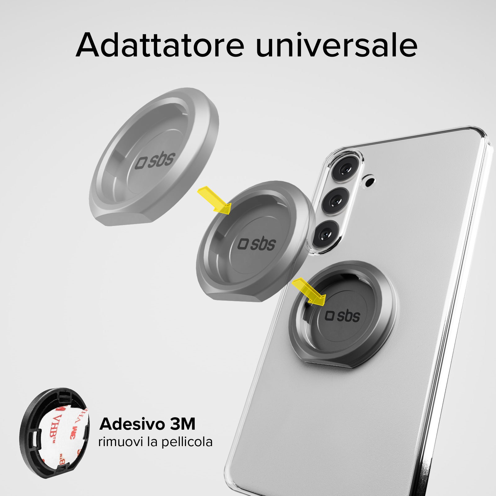 Portacellulare universale Lock Pro per bici e monopattini