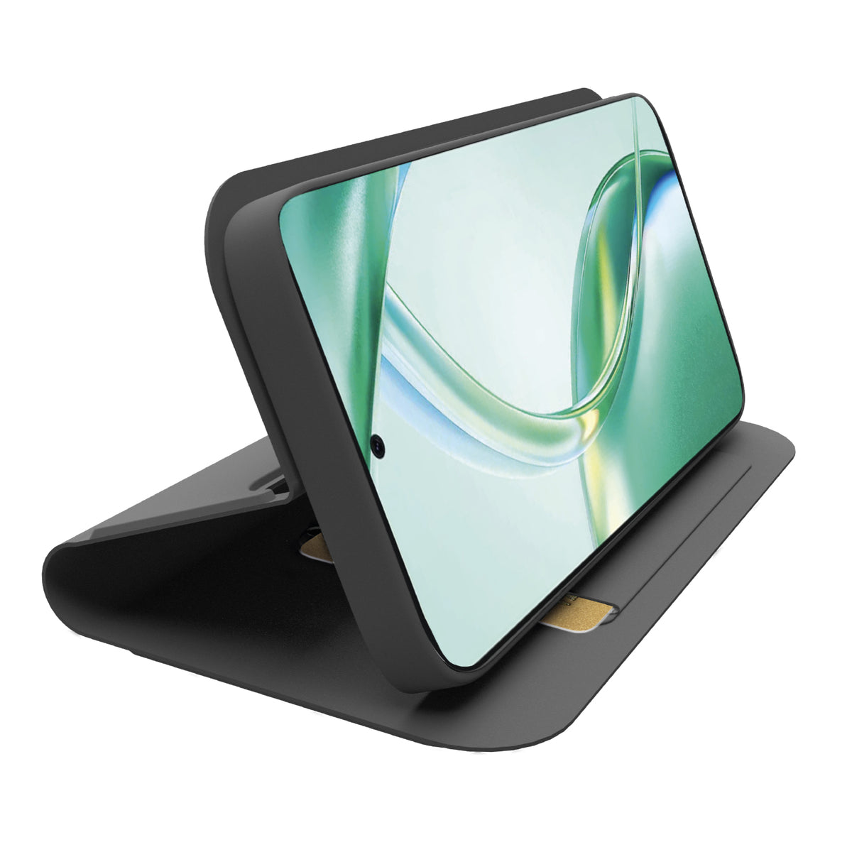 Custodia a libro con supporto stand e superficie soft touch per Honor 200 Smart