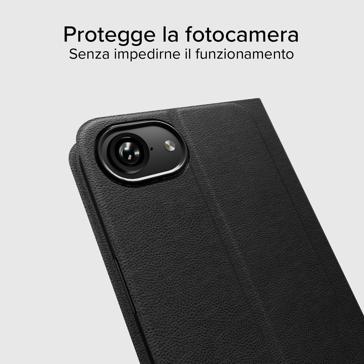 Klapphülle mit Ständer und Soft-Touch-Oberfläche für das iPhone 17e/16e