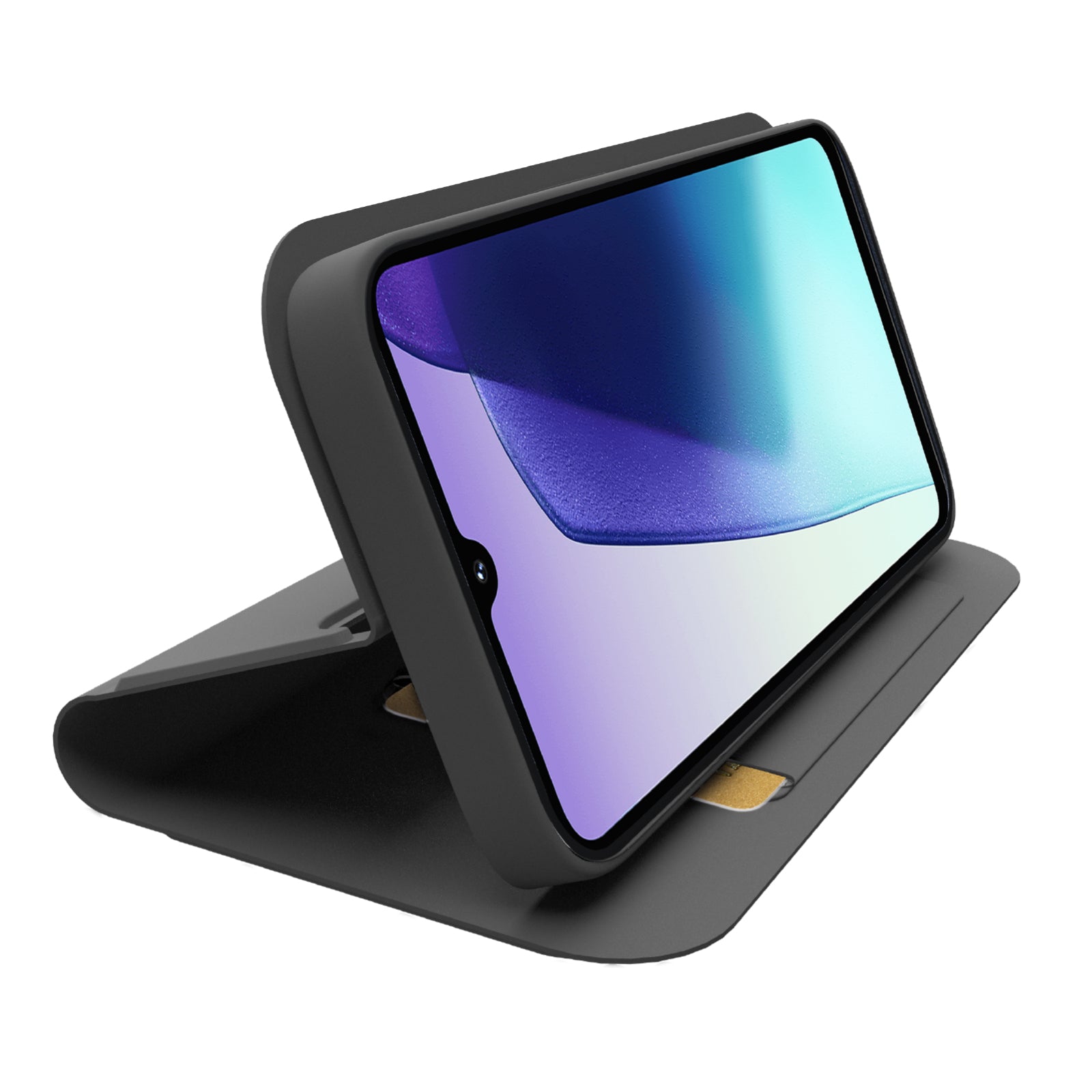 Custodia a libro con supporto stand e superficie soft touch per Xiaomi Redmi 14C