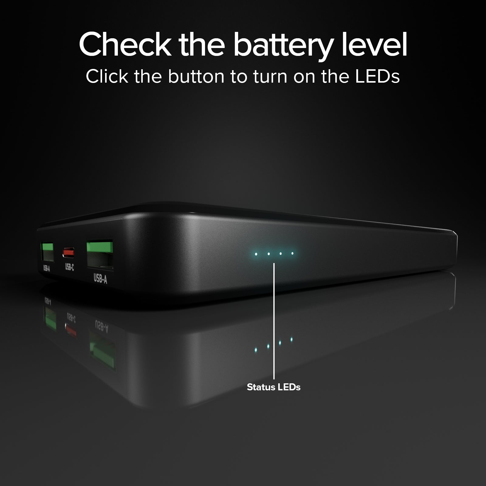 Powerbank da 10.000 mAh con tecnologia Power Delivery (PD) da 20W