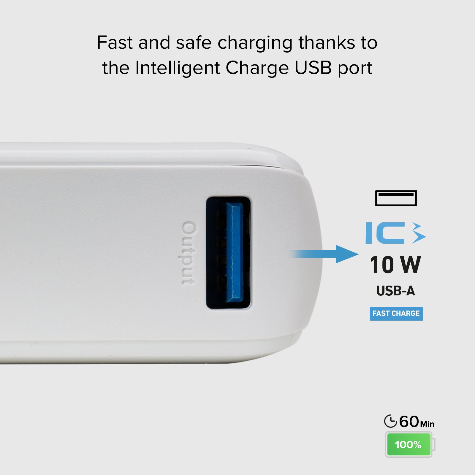 Power bank ultracompacta de 10000 mAh