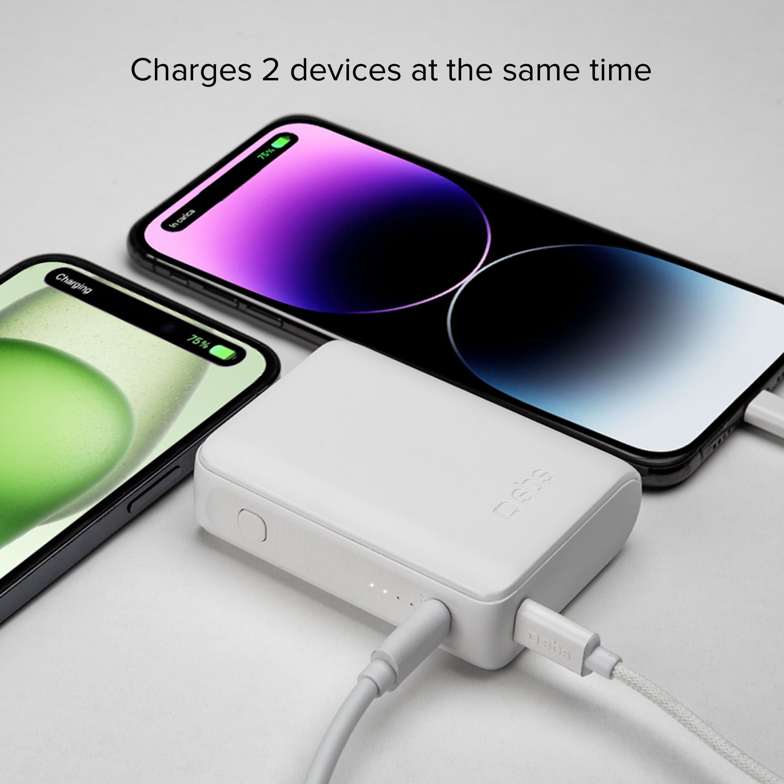 Power bank ultracompacta de 10000 mAh