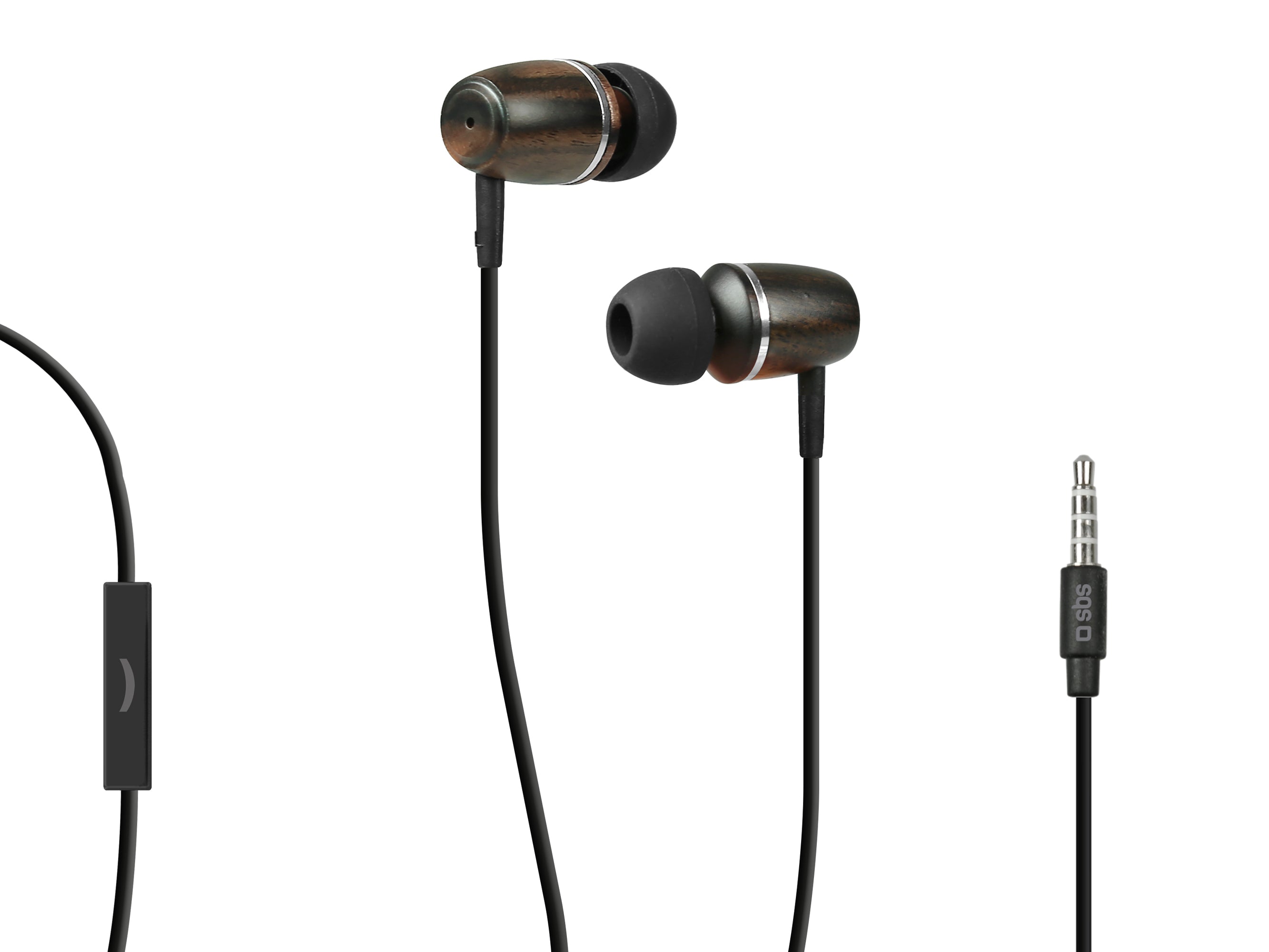Auricolari filo in legno Studio Mix 60
