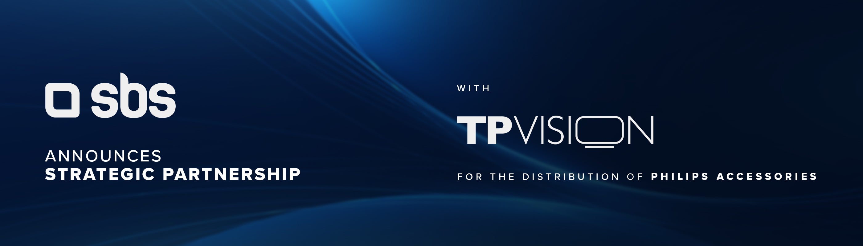 SBS annuncia una partnership strategica con TP Vision per la distribuzione degli accessori Philips