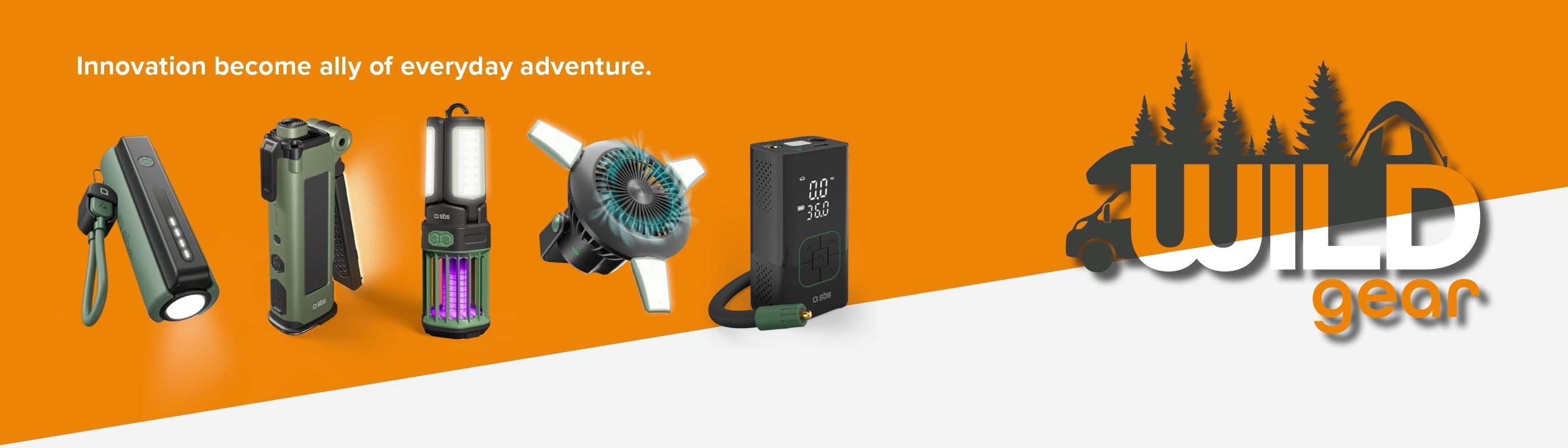 SBS presenta Wild Gear, la nuova linea di accessori tech per l’outdoor
