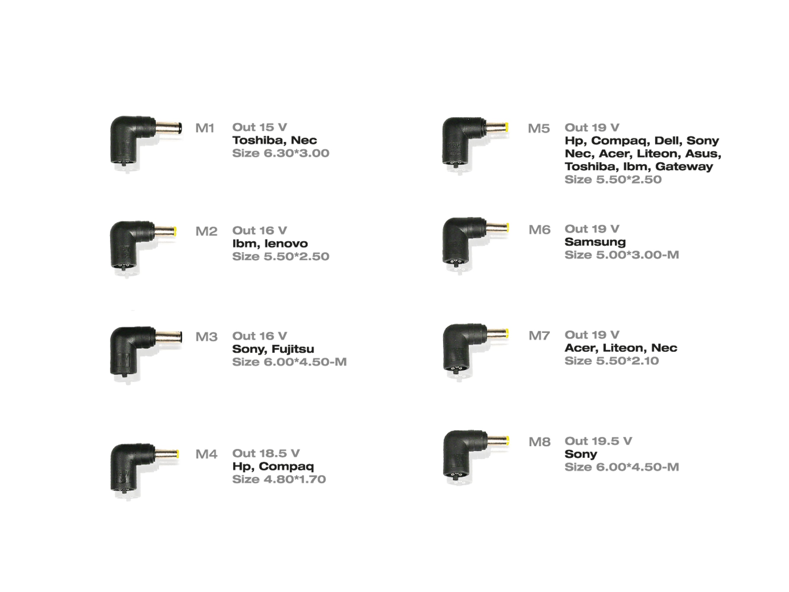 Adaptador de corriente para Netbook/Notebook 220V/70W