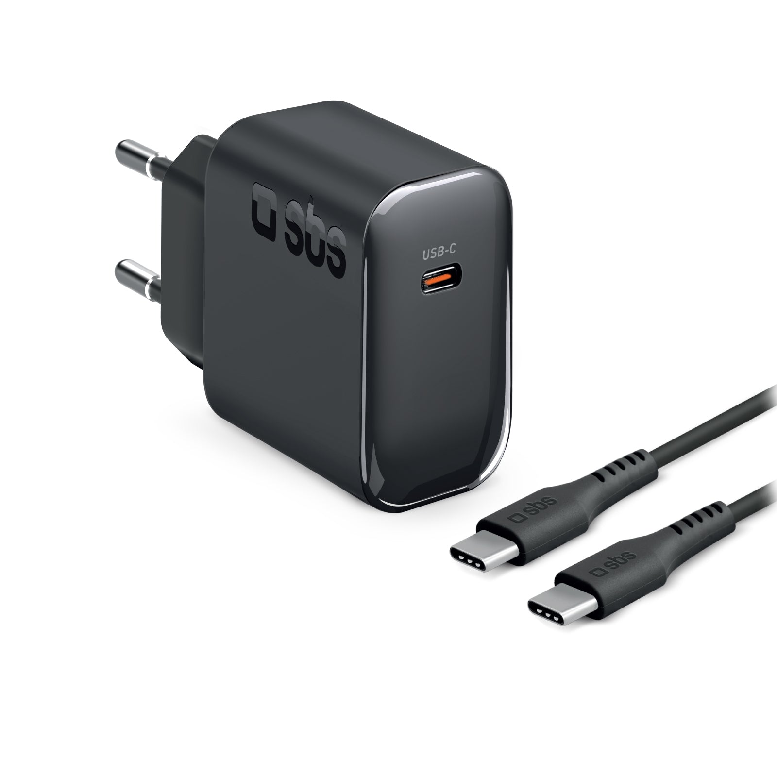 Kit ricarica 45W PD con cavo USB‑C 2m