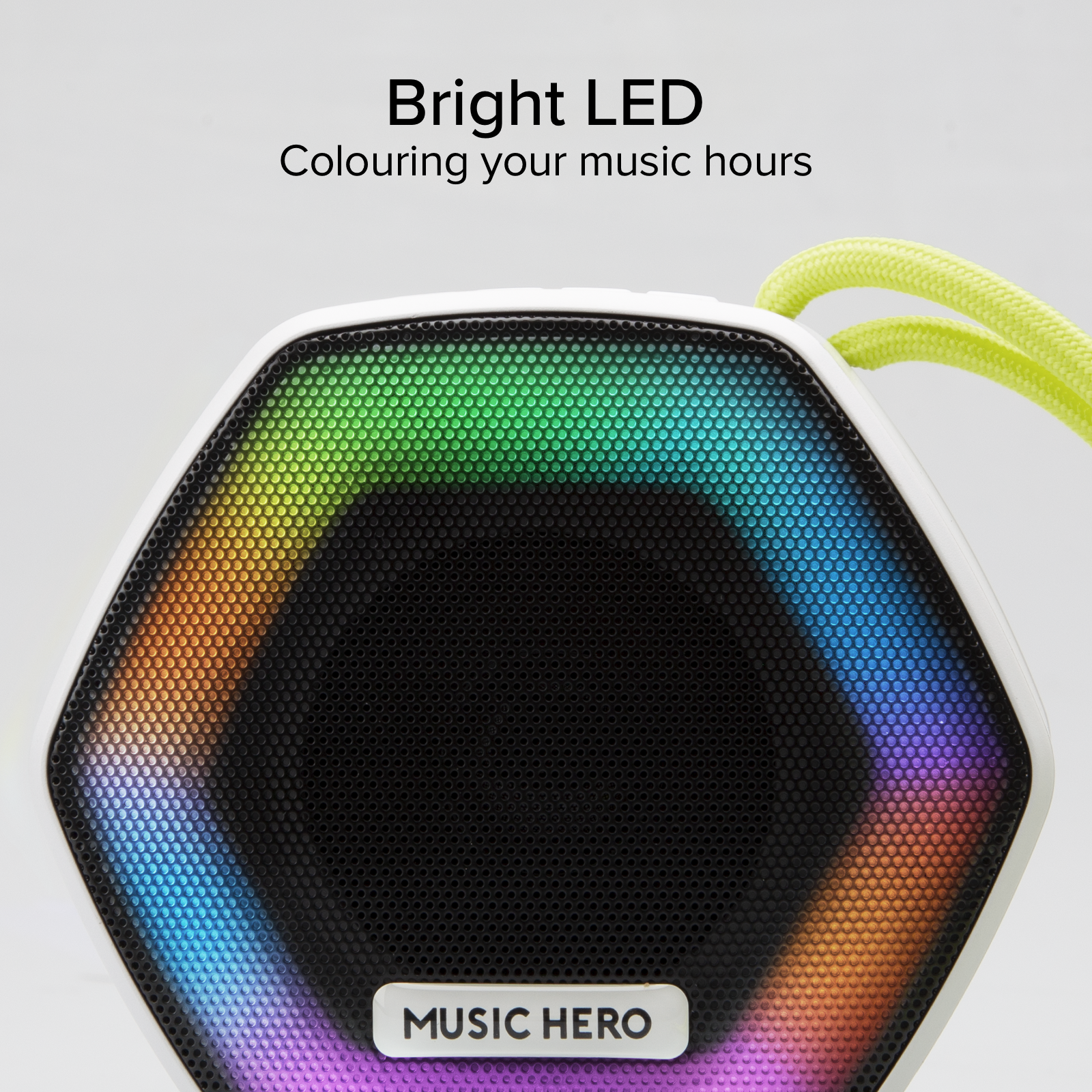 Speaker wireless 5W IBIZA con LED multicolor