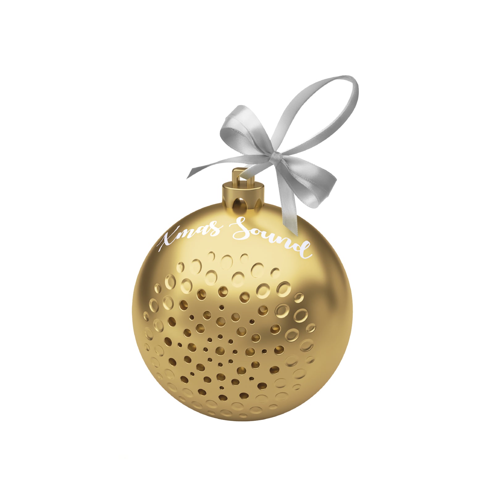 Speaker wireless a forma di pallina natalizia