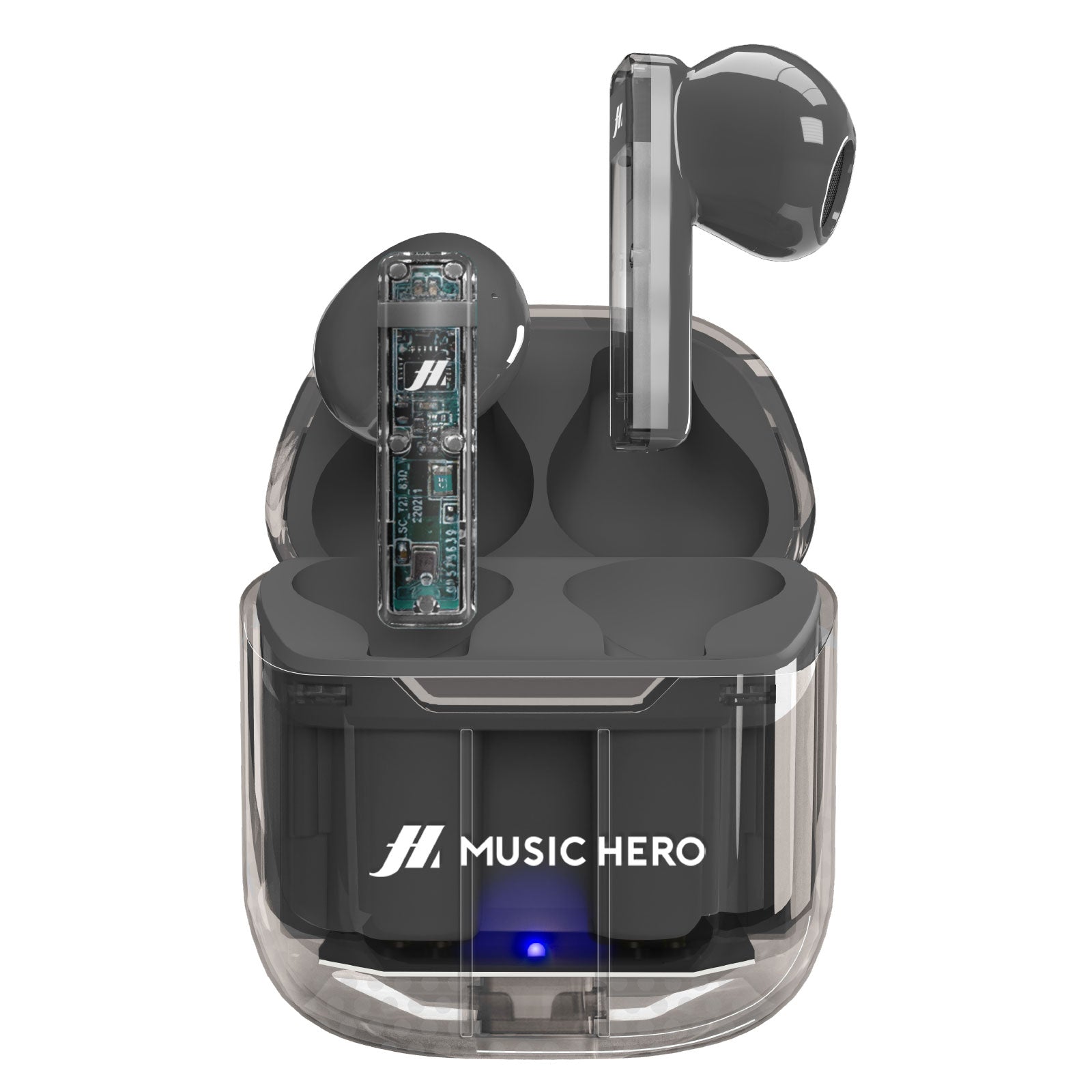 TWS Icy – auricolari dotati di tecnologia True Wireless Stereo e con design trasparente